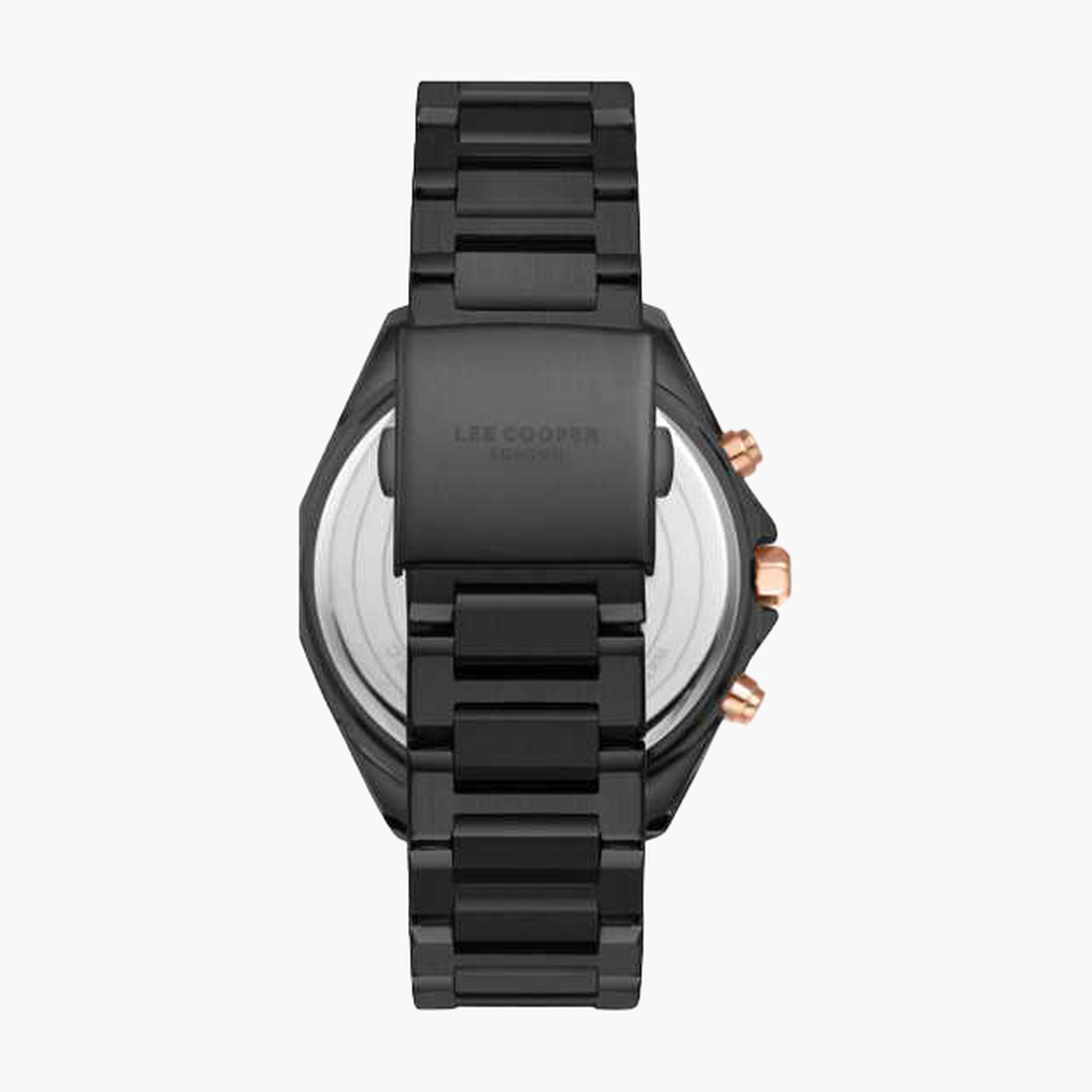 لي كوبر- ساعة رجالية 45 مم كرونوغراف سوار معدني لون أزرق-men-watchesandjewellery-watches-image-4