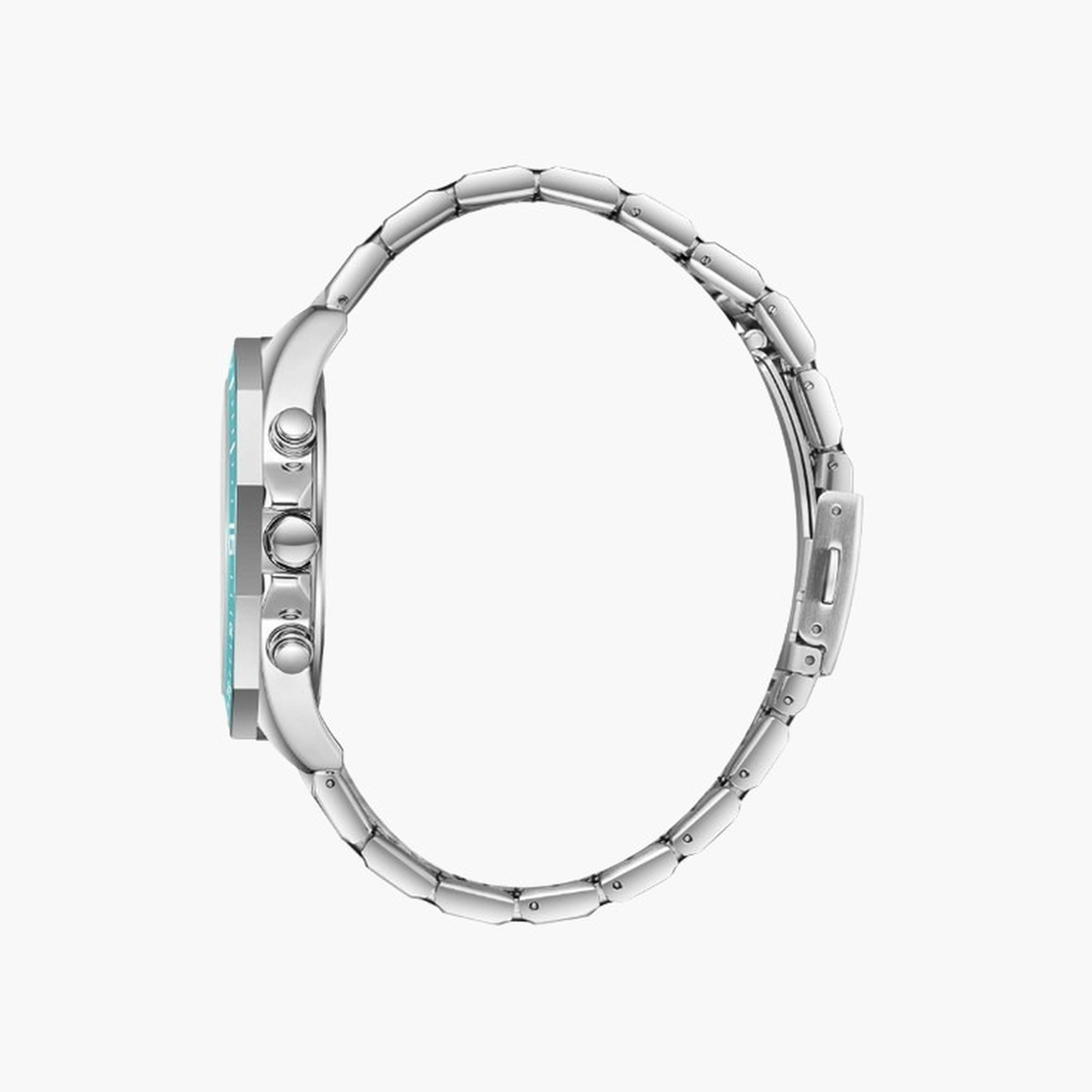 لي كوبر- ساعة رجالية 45 مم كرونوغراف سوار معدني لون أزرق-men-watchesandjewellery-watches-image-3