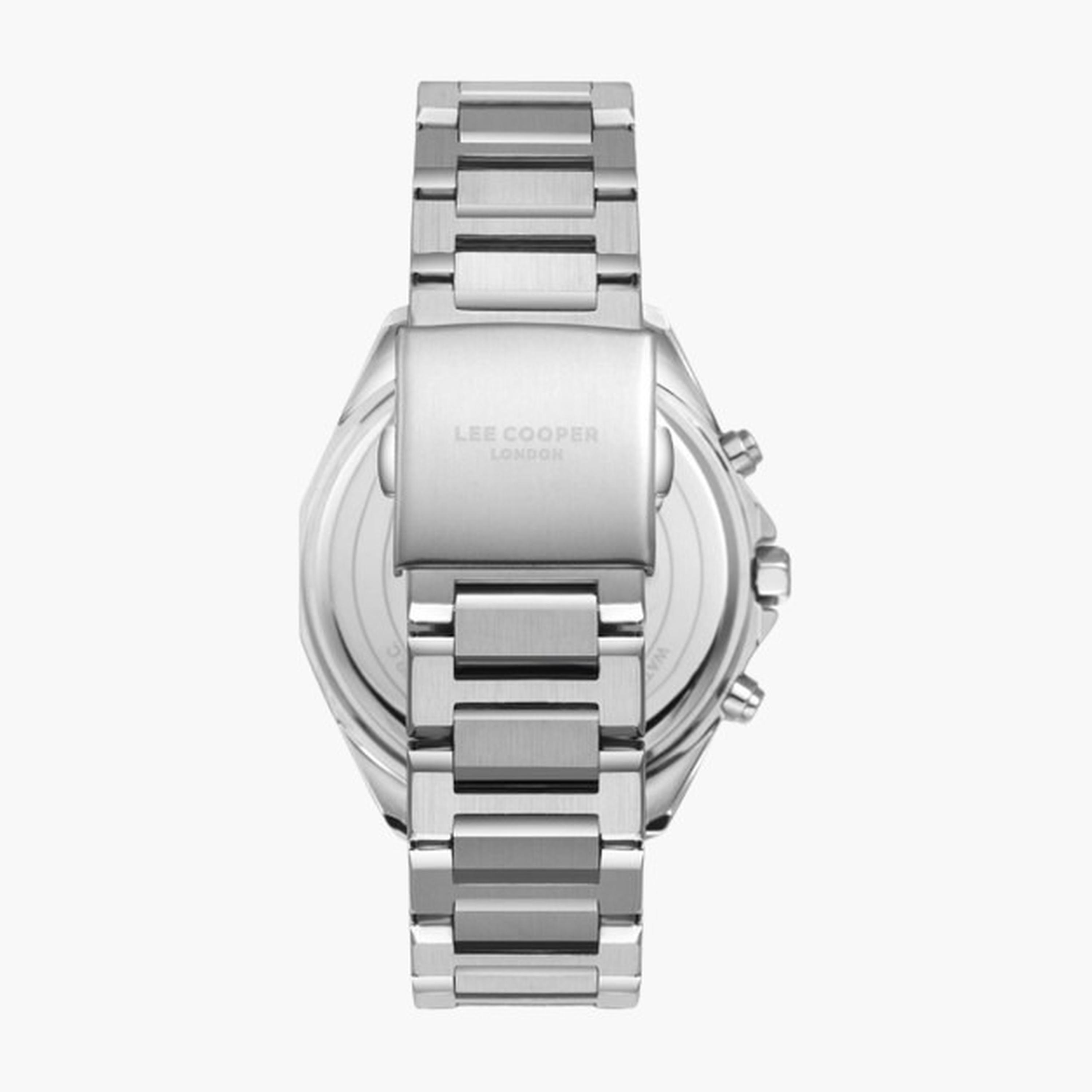 لي كوبر- ساعة رجالية 45 مم كرونوغراف سوار معدني لون أزرق-men-watchesandjewellery-watches-image-4