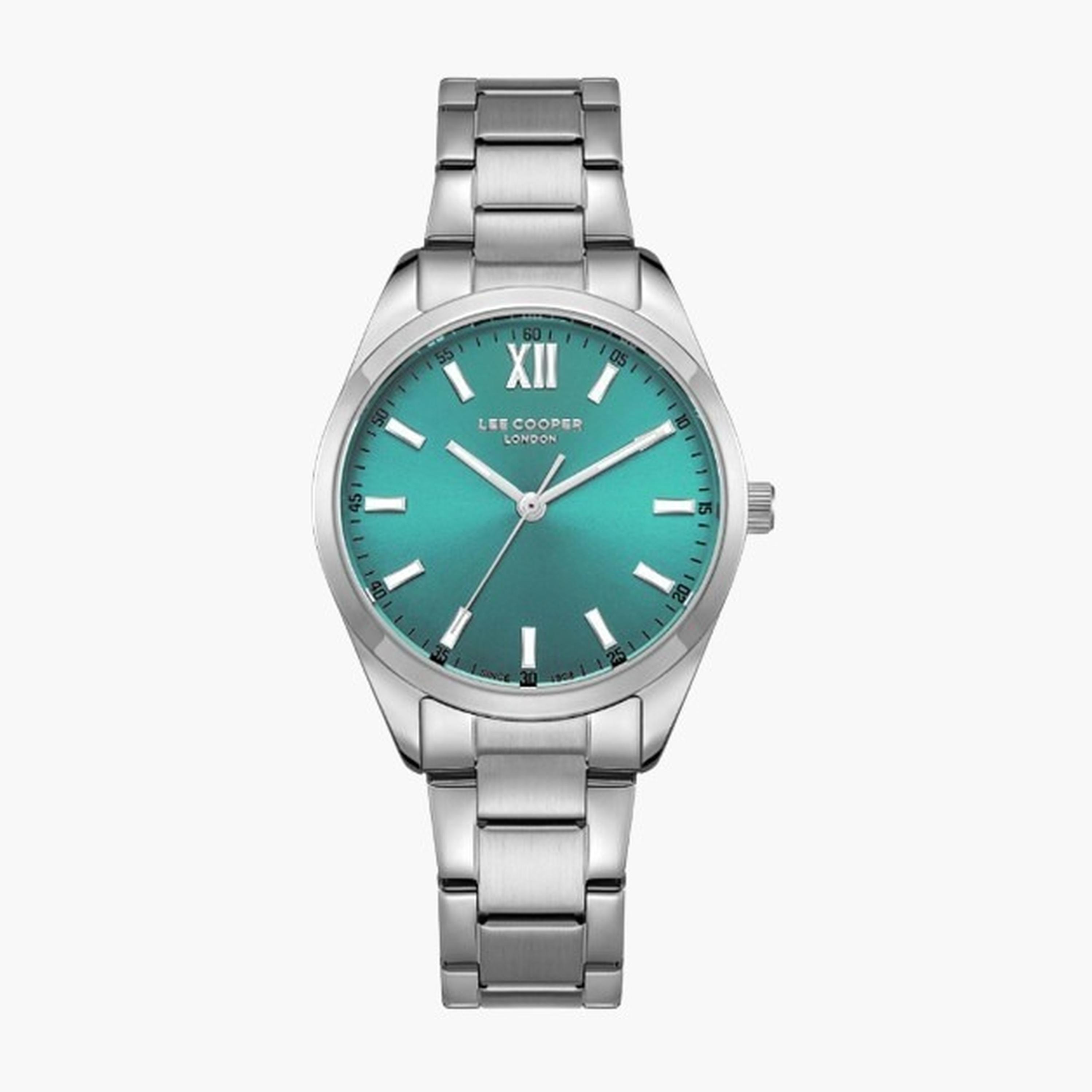 لي كوبر- ساعة رجالية 41 مم تناظرية سوار معدني لون أزرق-men-watchesandjewellery-watches-image-1