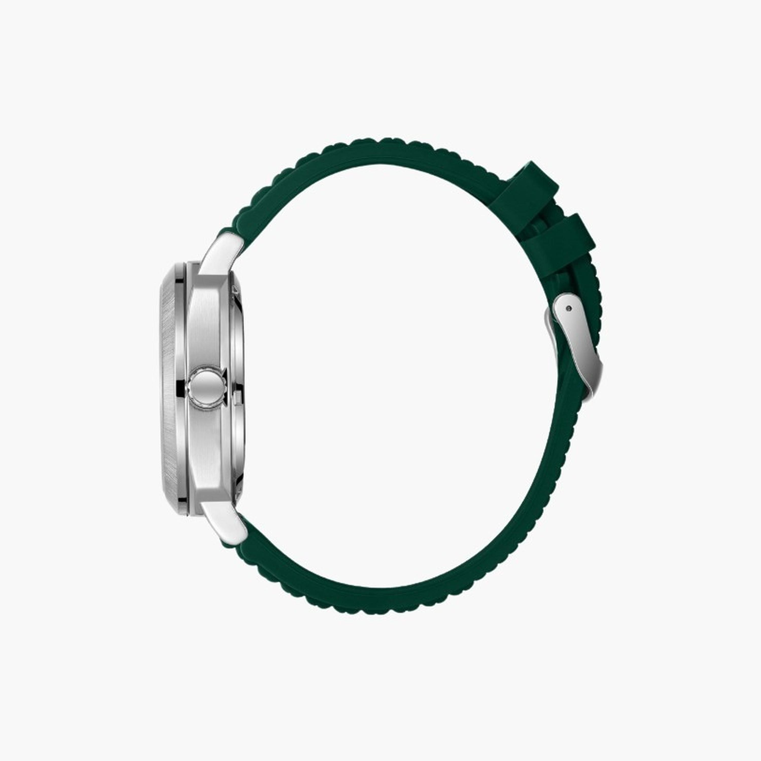 Lee Cooper Men's 41MM Green Automatic Silicone Strap Watch | LC08074.377-men-watchesandjewellery-watches-image-3