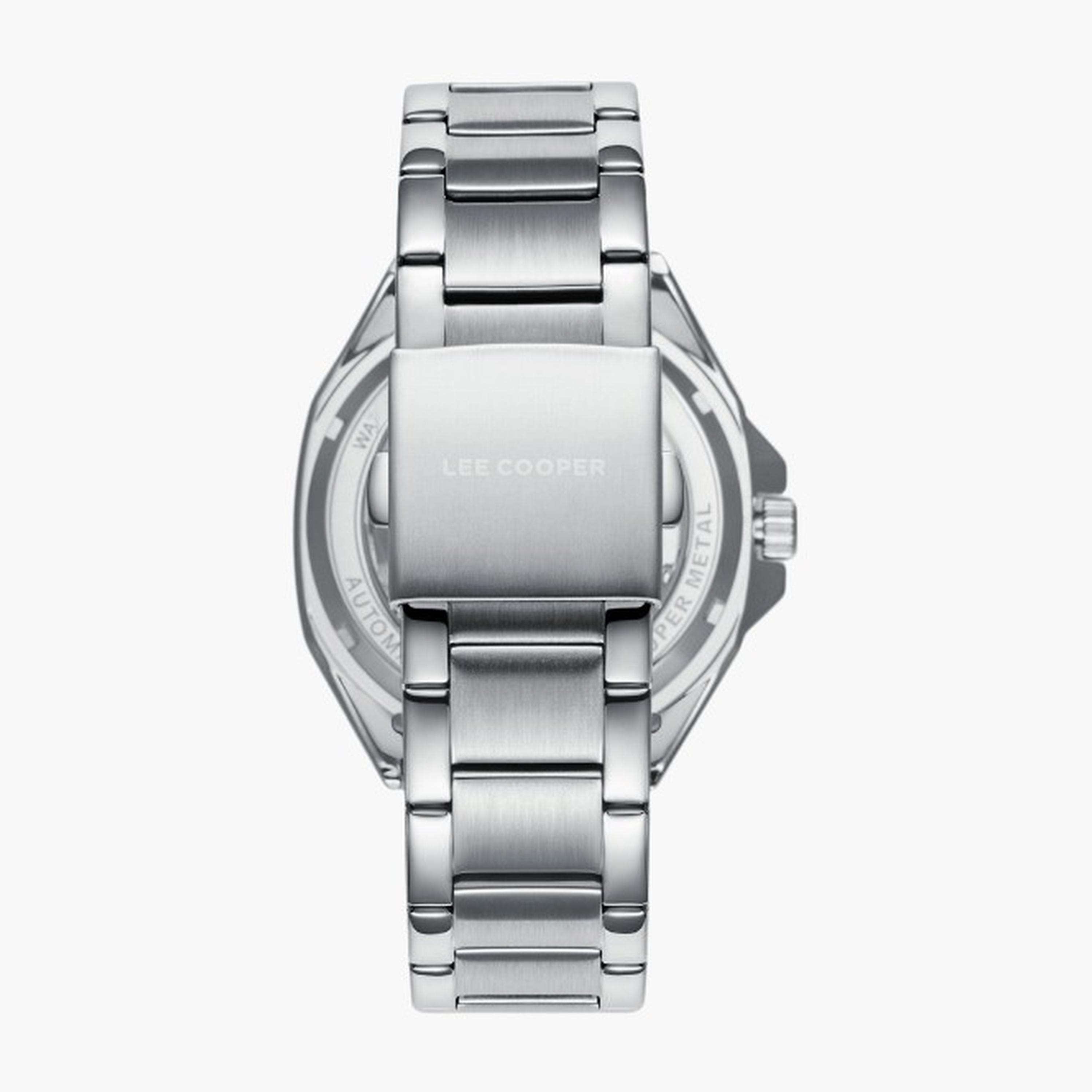 لي كوبر- ساعة رجالية 44 مم أوتوماتيكية سوار معدني لون أسود-men-watchesandjewellery-watches-image-4