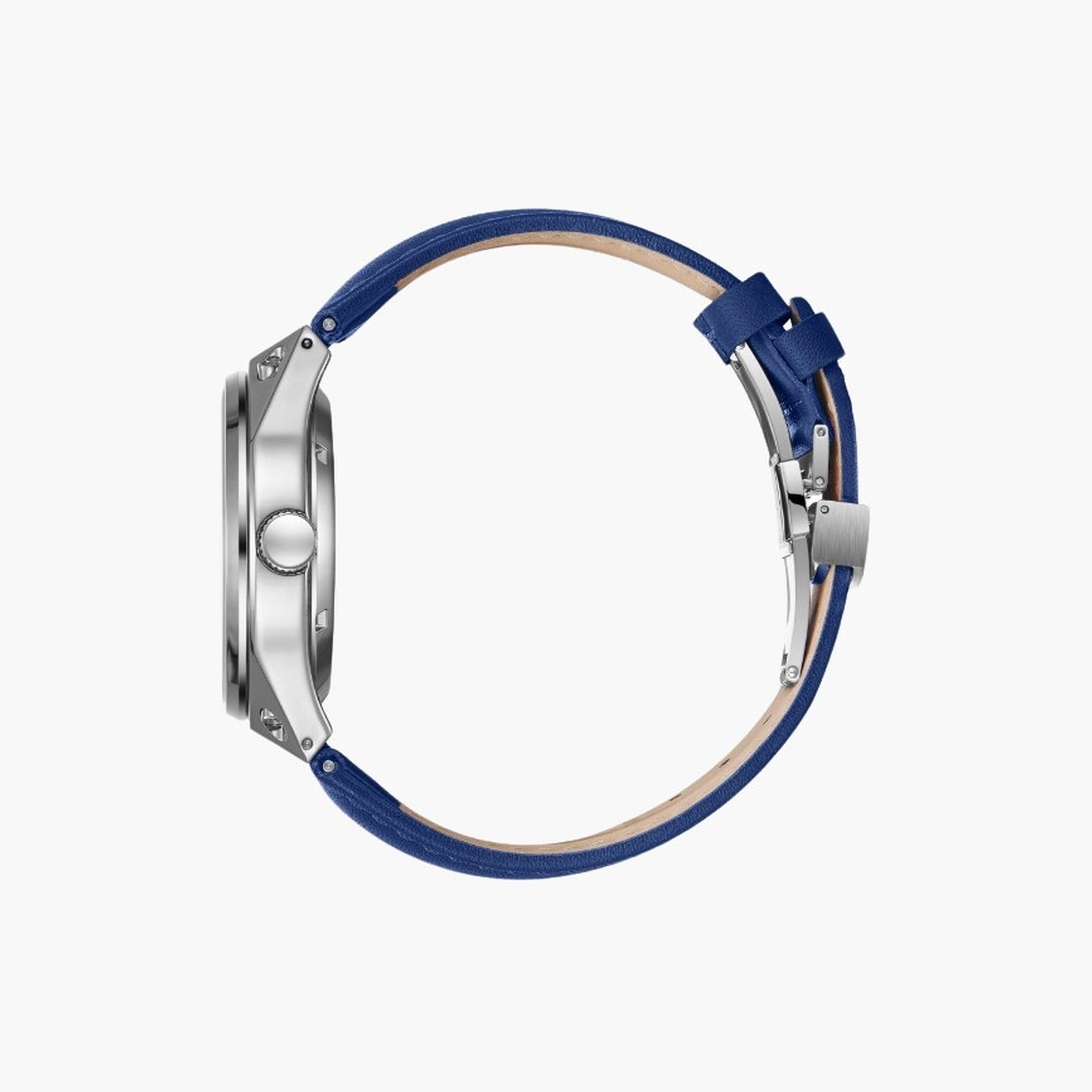 Lee Cooper Men's 45MM Blue Automatic Leather Strap Watch | LC08122.399-men-watchesandjewellery-watches-image-3