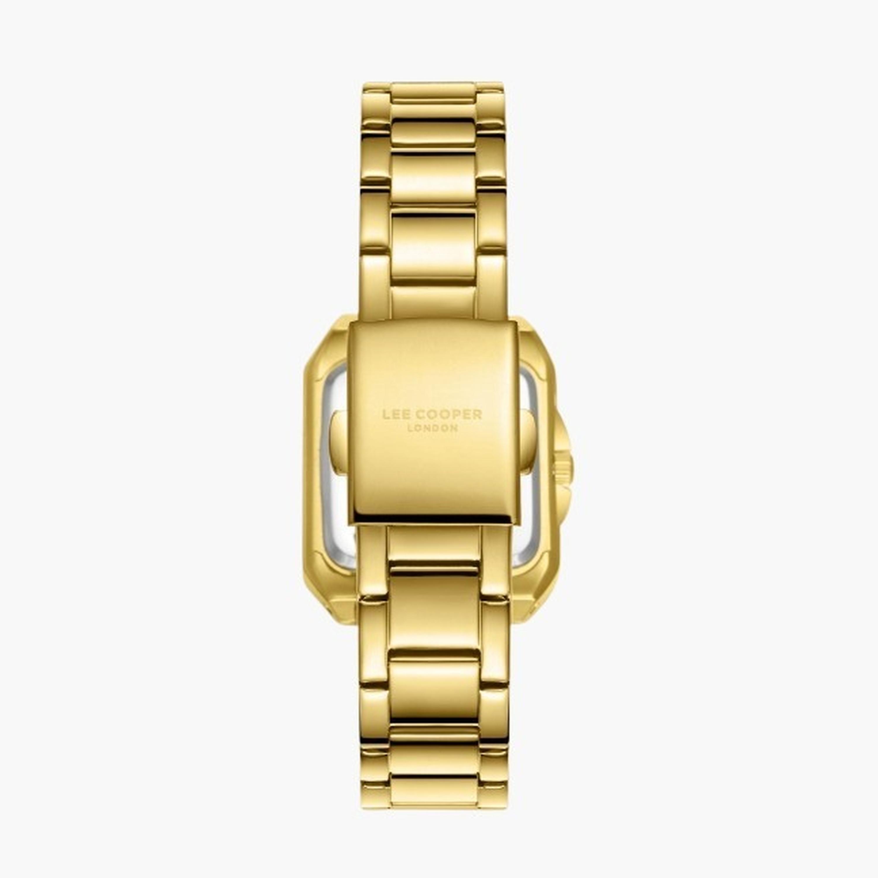 لي كوبر- ساعة نسائية 26 مم تناظرية سوار معدني لون أخضر غامق-women-watchesandjewellery-watches-image-4