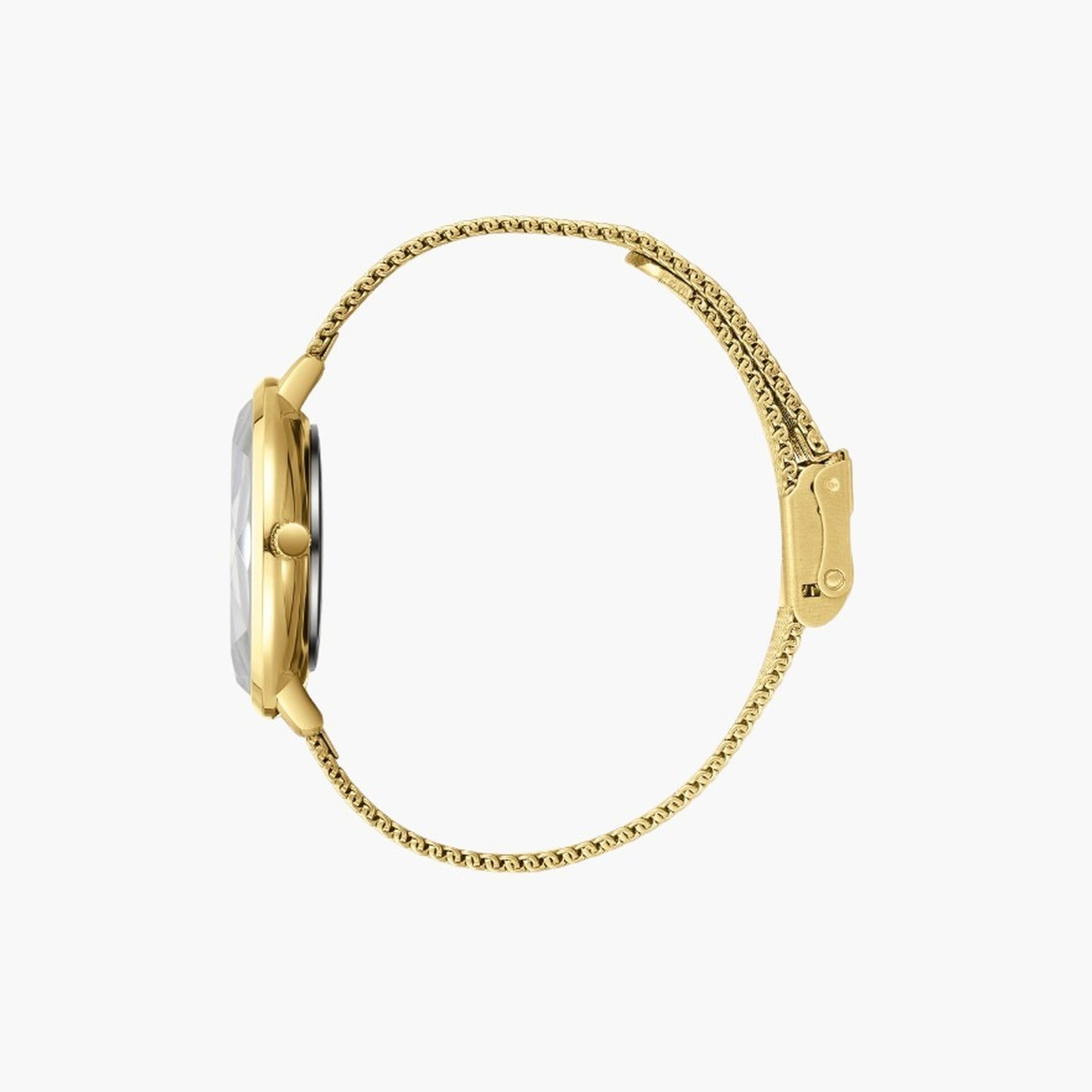 Lee Cooper Women's 33MM Gold Analog Mesh Strap Watch | LC08078.170-women-watchesandjewellery-watches-image-3