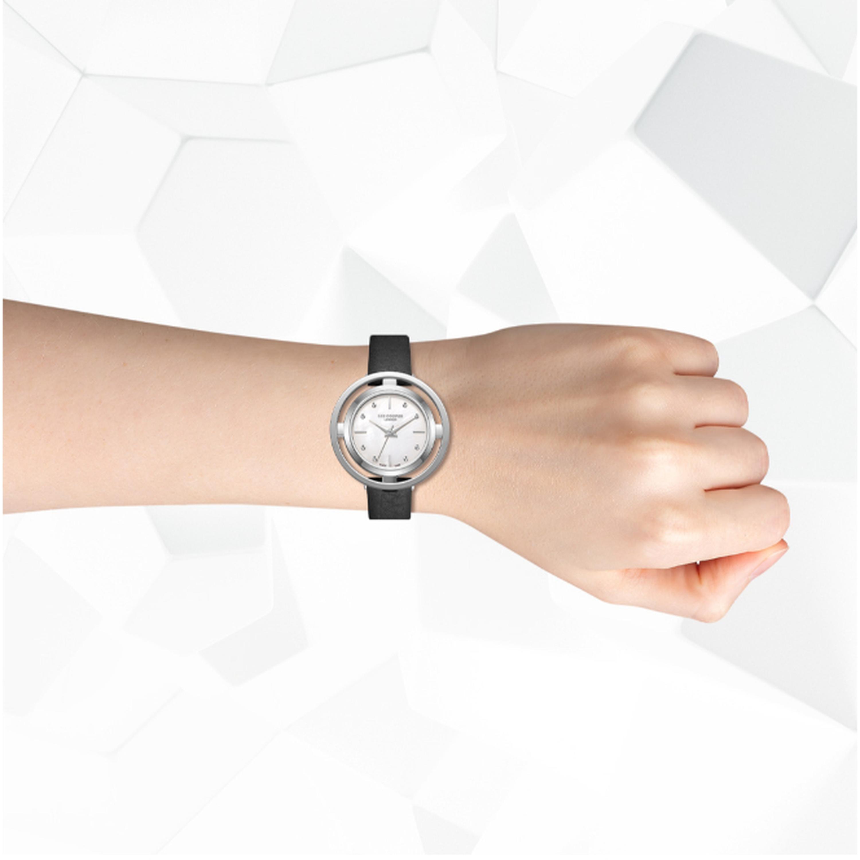 Lee Cooper Women's 31.5MM Black Analog Leather Strap Watch | LC08034.321-women-watchesandjewellery-watches-image-8