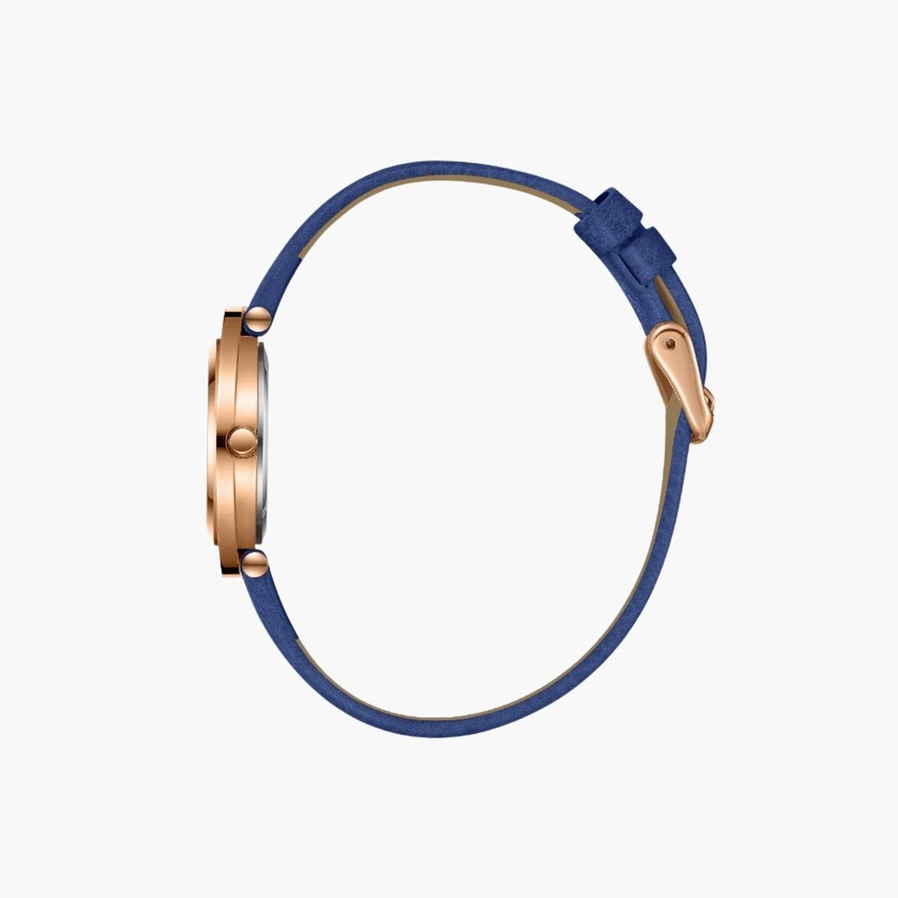 Lee Cooper Women's 31.5MM Blue Analog Leather Strap Watch | LC08034.499-women-watchesandjewellery-watches-image-3
