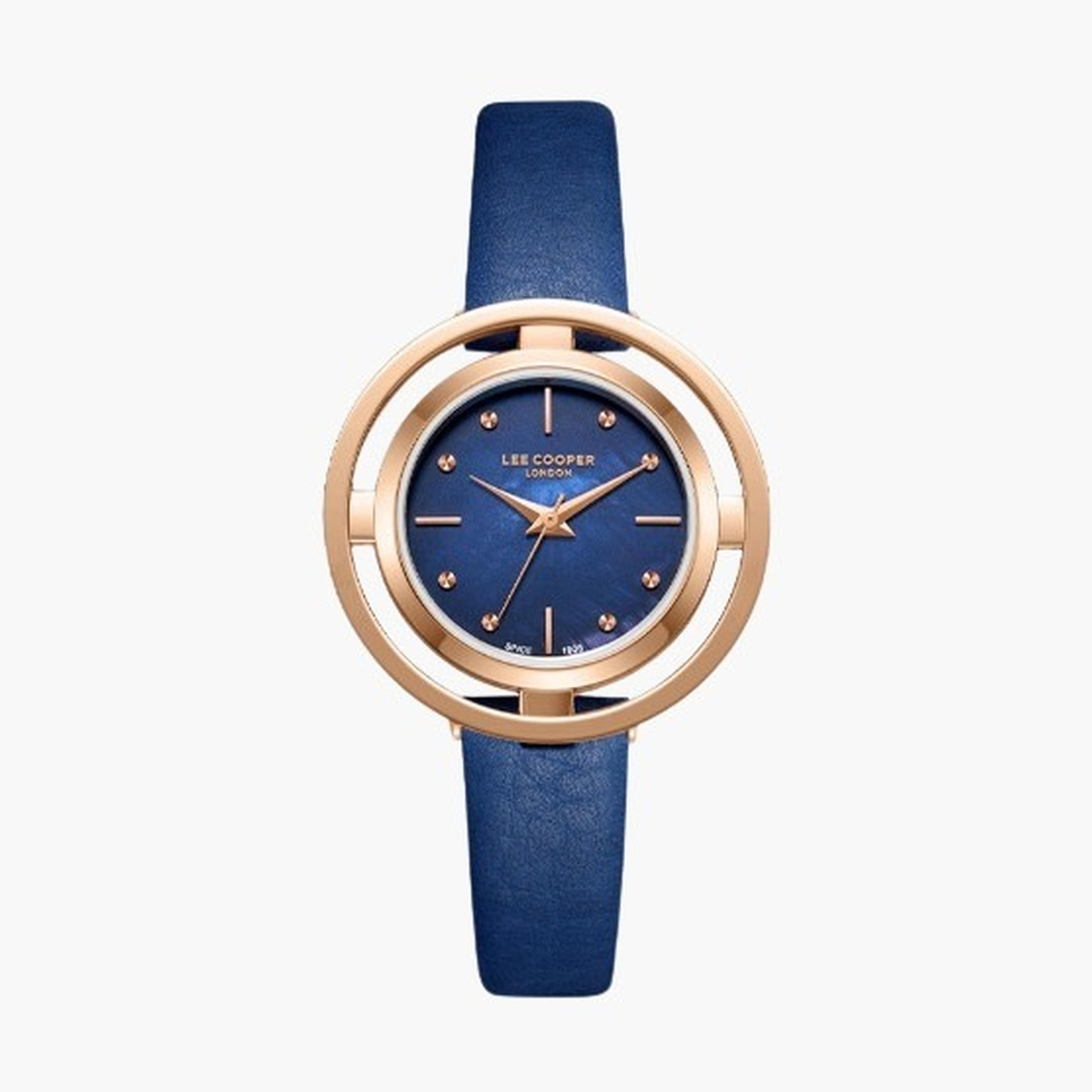Lee Cooper Women's 31.5MM Blue Analog Leather Strap Watch | LC08034.499-women-watchesandjewellery-watches-image-9
