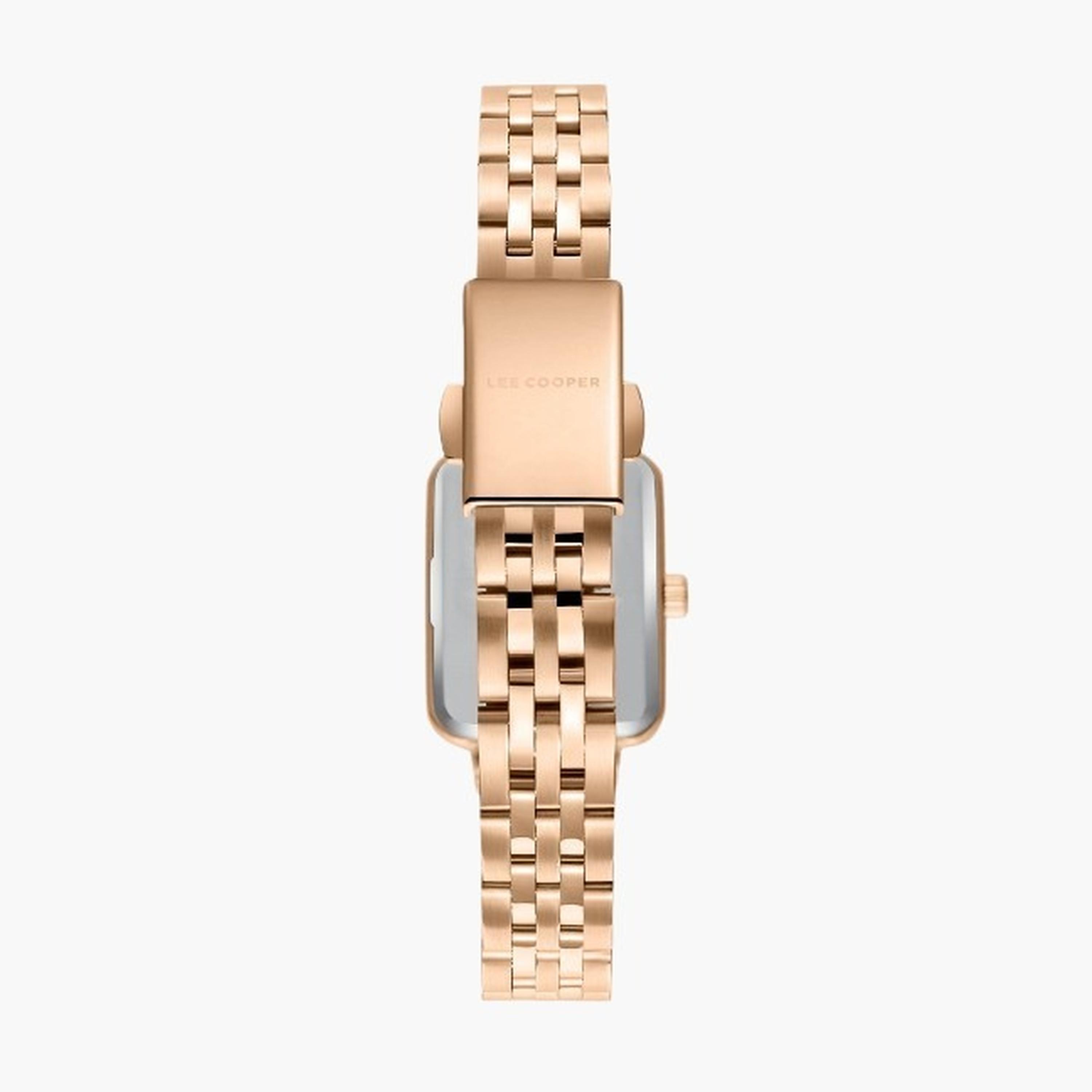 Lee Cooper Women's 32.5MM Pink Analog Metal Strap Watch | LC08121.420-women-watchesandjewellery-watches-image-4
