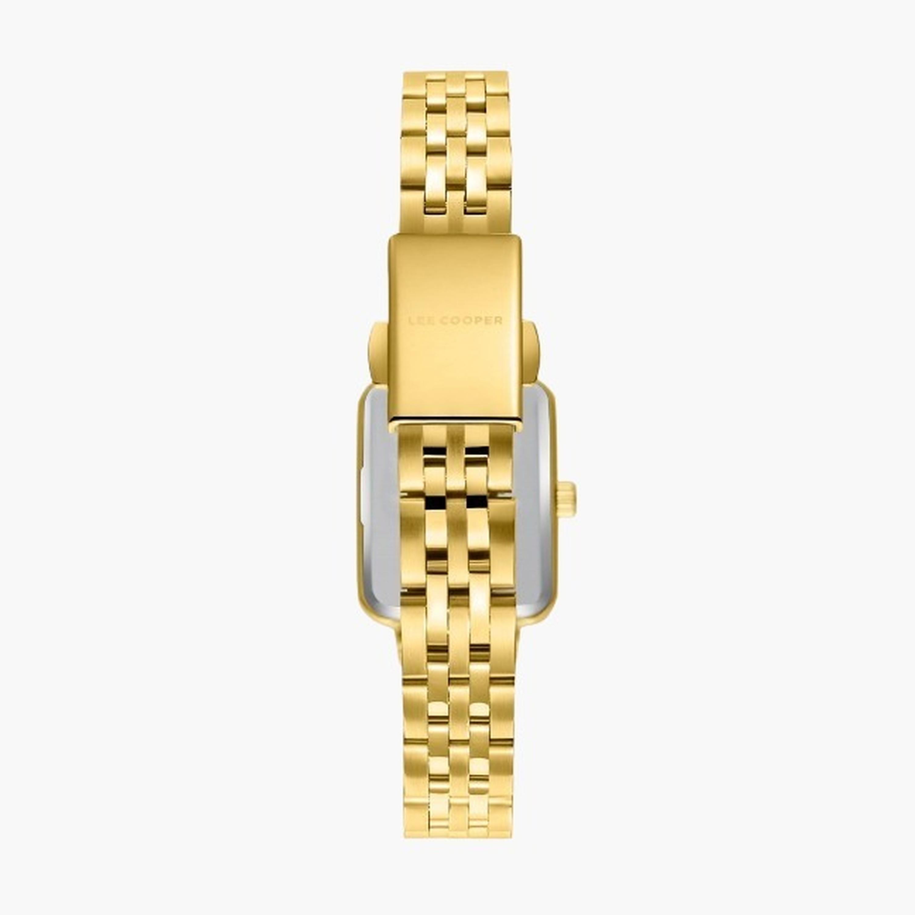 لي كوبر- ساعة نسائية تناظرية سوار معدني لون ذهبي-women-watchesandjewellery-watches-image-4