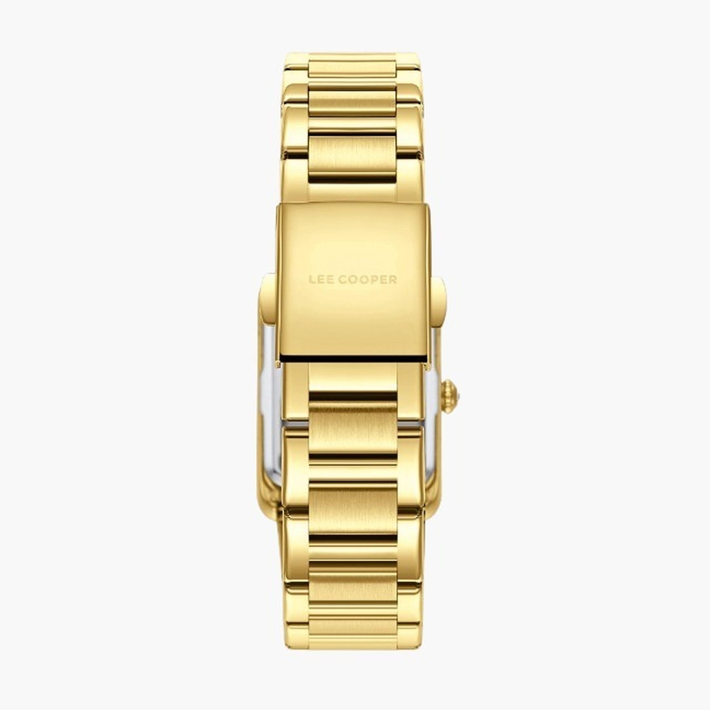 Lee Cooper Women's 32.5MM Gold Analog Metal Strap Watch | LC08083.150-women-watchesandjewellery-watches-image-2