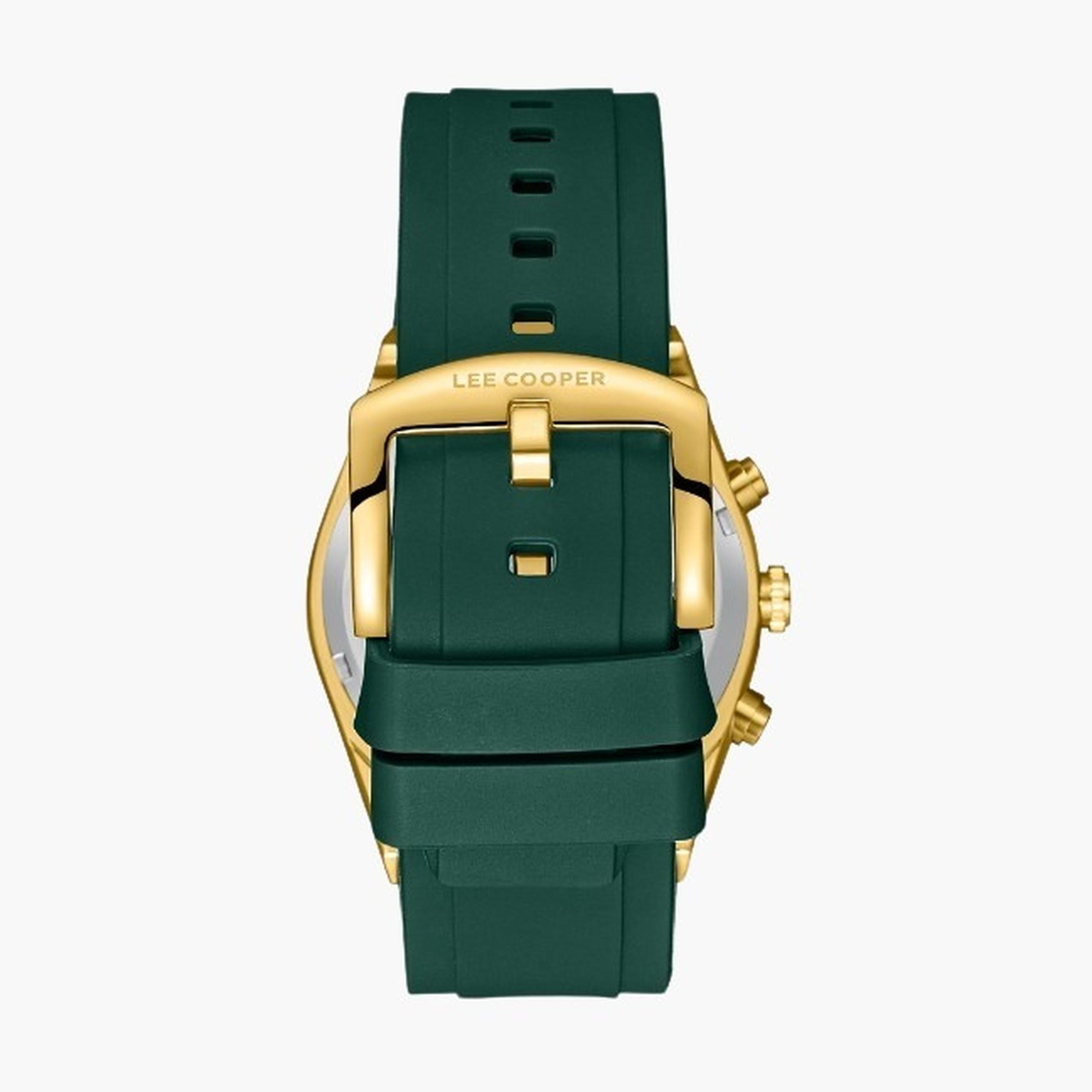 Lee Cooper Men's 42MM Green Chronograph Silicone Strap Watch | LC08088.177-men-watchesandjewellery-watches-image-4