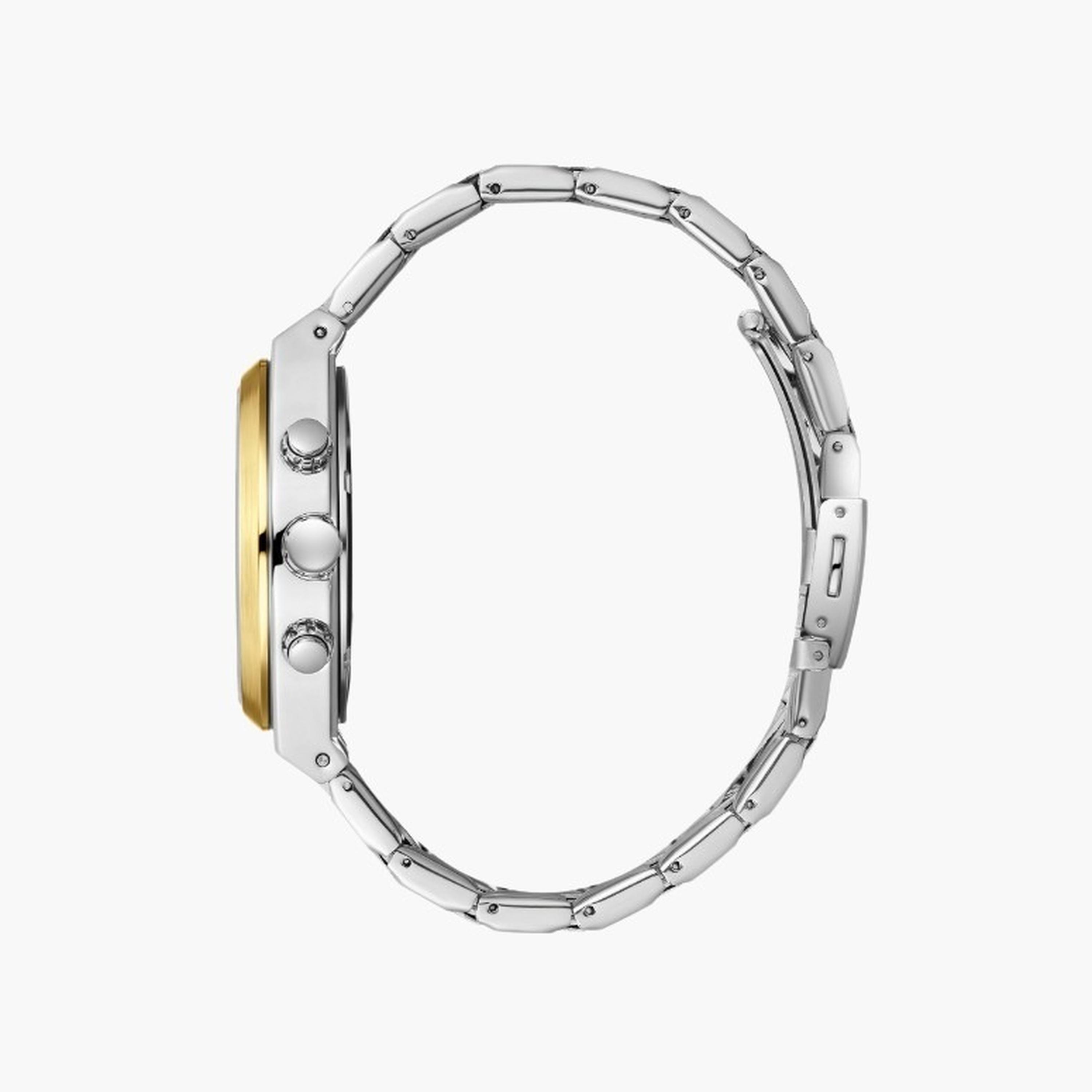 Lee Cooper Men's 41MM Silver Chronograph Metal Strap Watch | LC08084.270-men-watchesandjewellery-watches-image-3