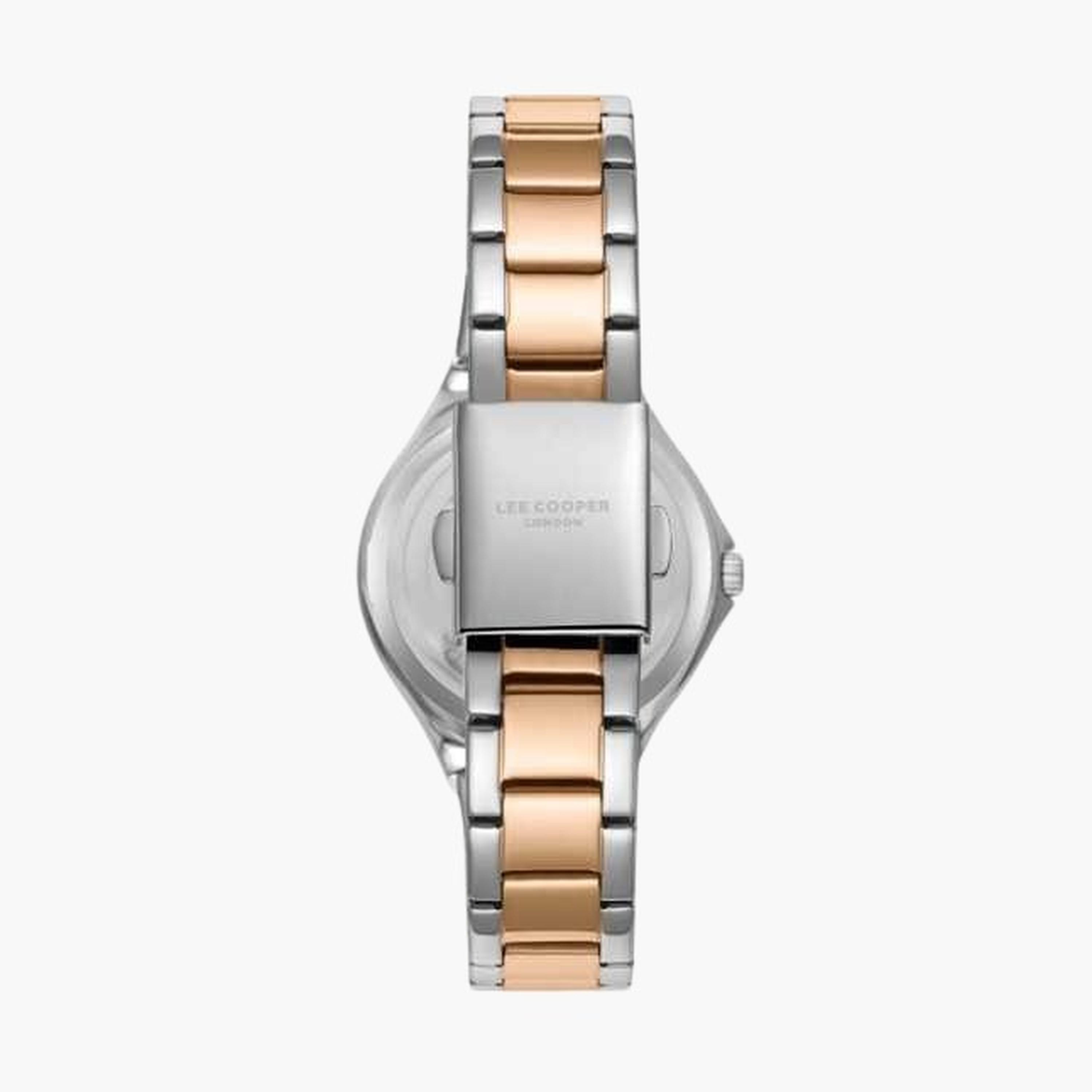 لي كوبر- ساعة نسائية 34 مم تناظرية سوار معدني لون فضي-women-watchesandjewellery-watches-image-4