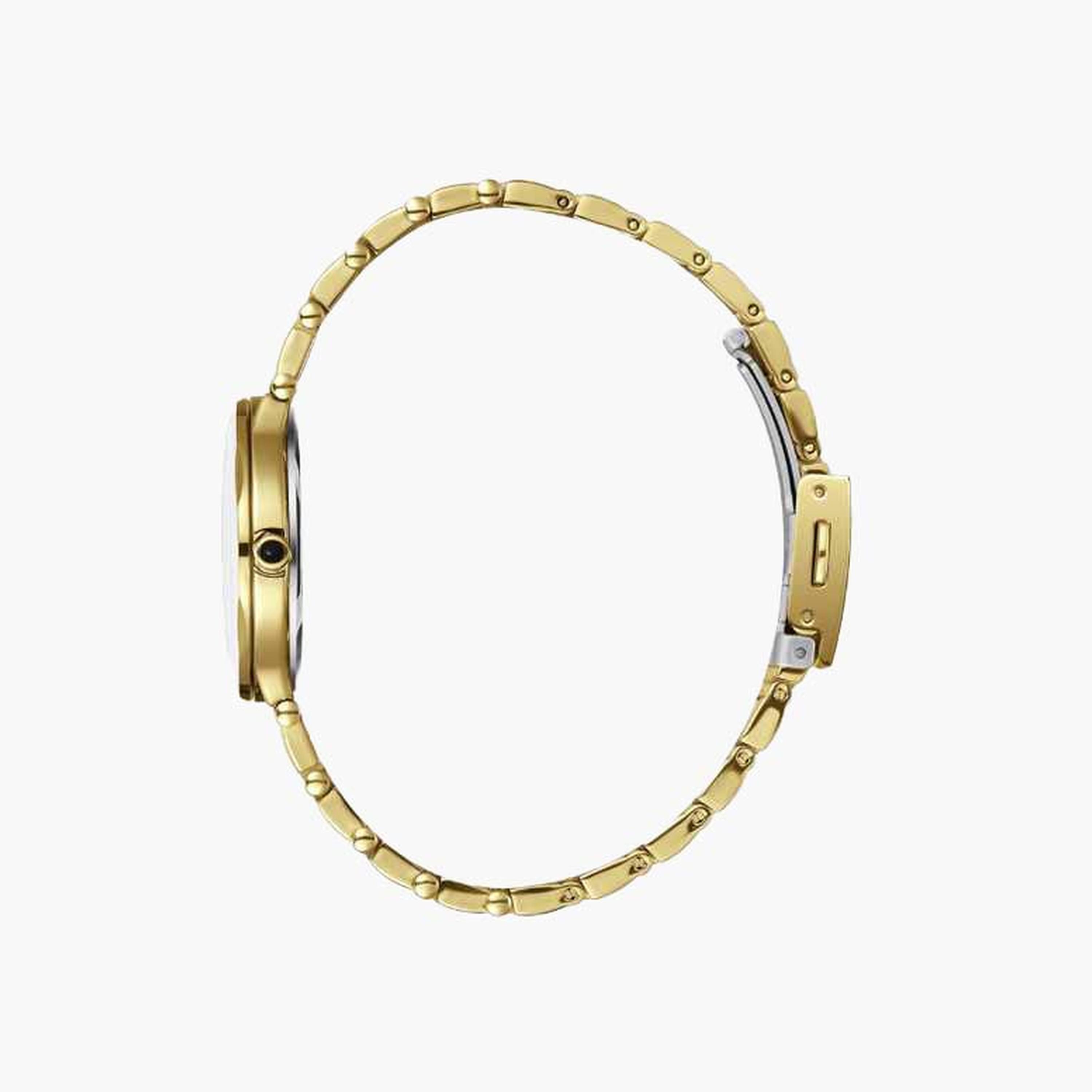 لي كوبر- ساعة نسائية 34 مم تناظرية سوار معدني لون ذهبي-women-watchesandjewellery-watches-image-3