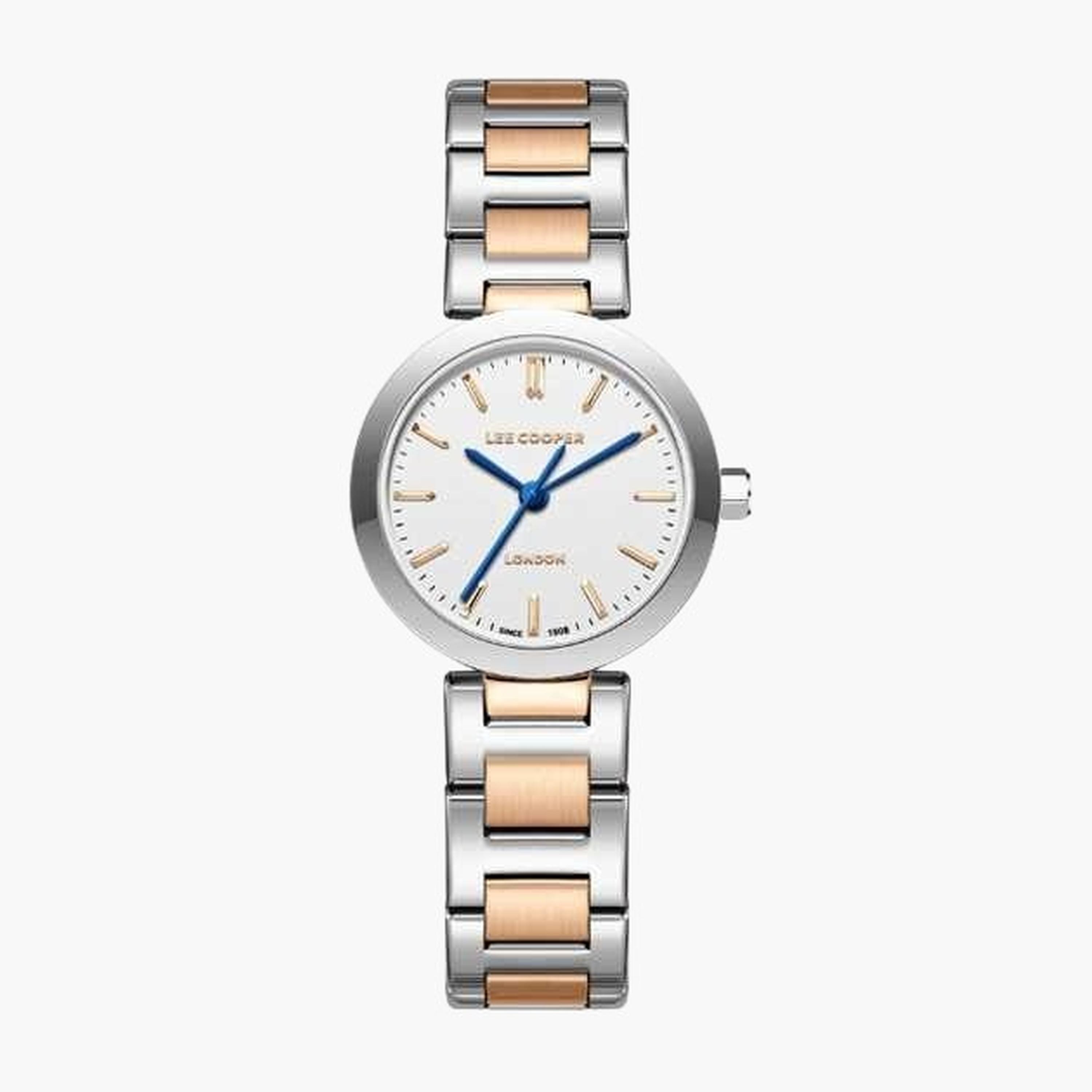 Lee Cooper Women's 28MM Multicolour Analog Metal Strap Watch | LC08032.520-women-watchesandjewellery-watches-image-1