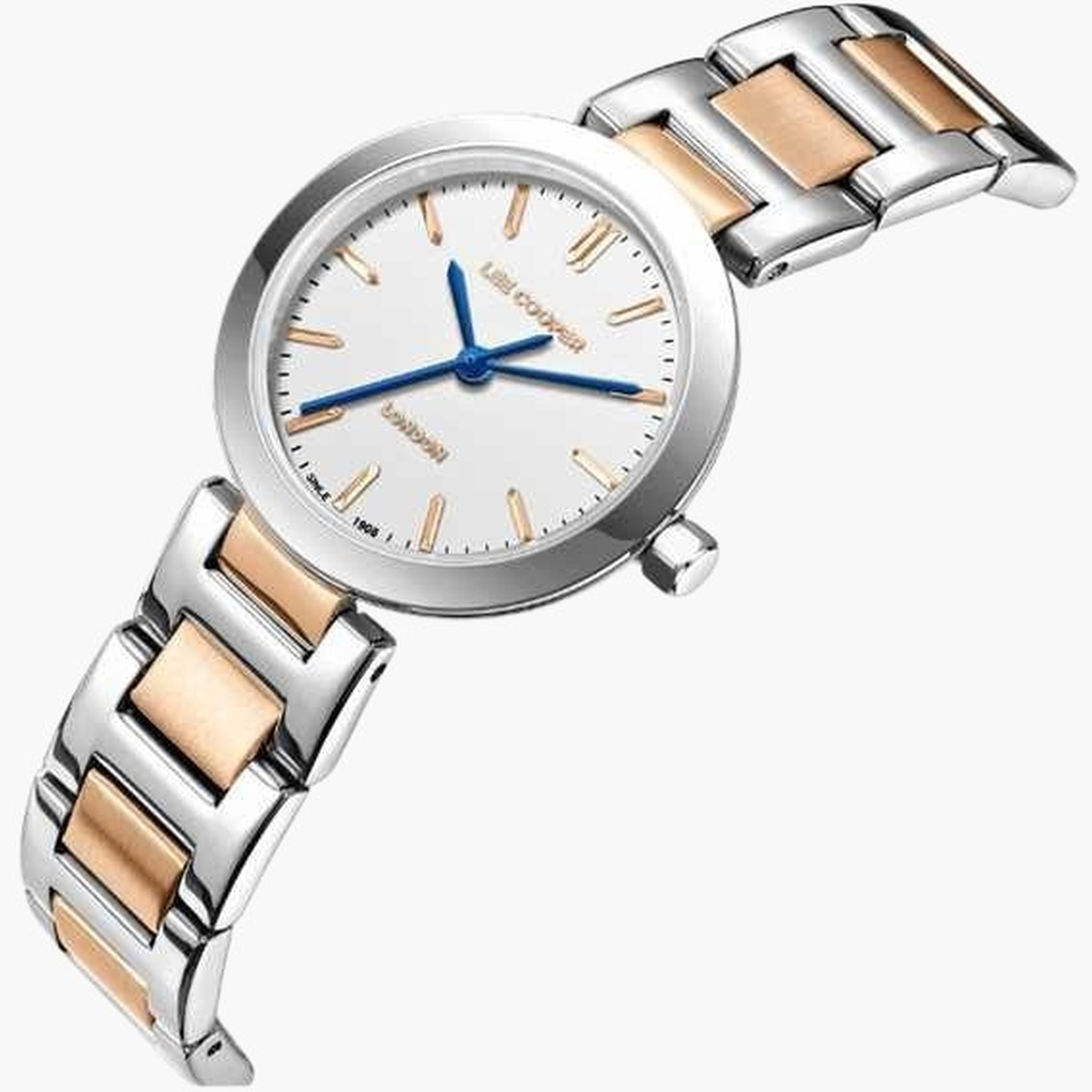 Lee Cooper Women's 28MM Multicolour Analog Metal Strap Watch | LC08032.520-women-watchesandjewellery-watches-image-3