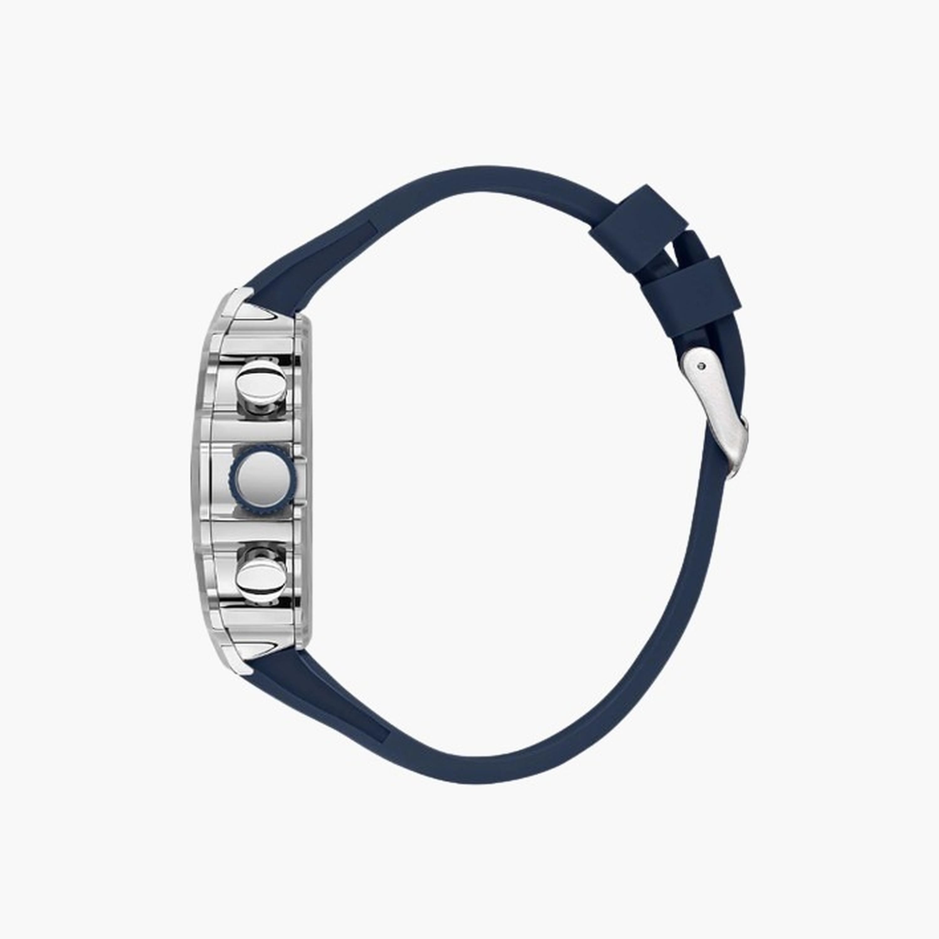 Lee Cooper Men's 42MM Blue Chronograph Silicone Strap Watch | LC08062.399-men-watchesandjewellery-watches-image-2