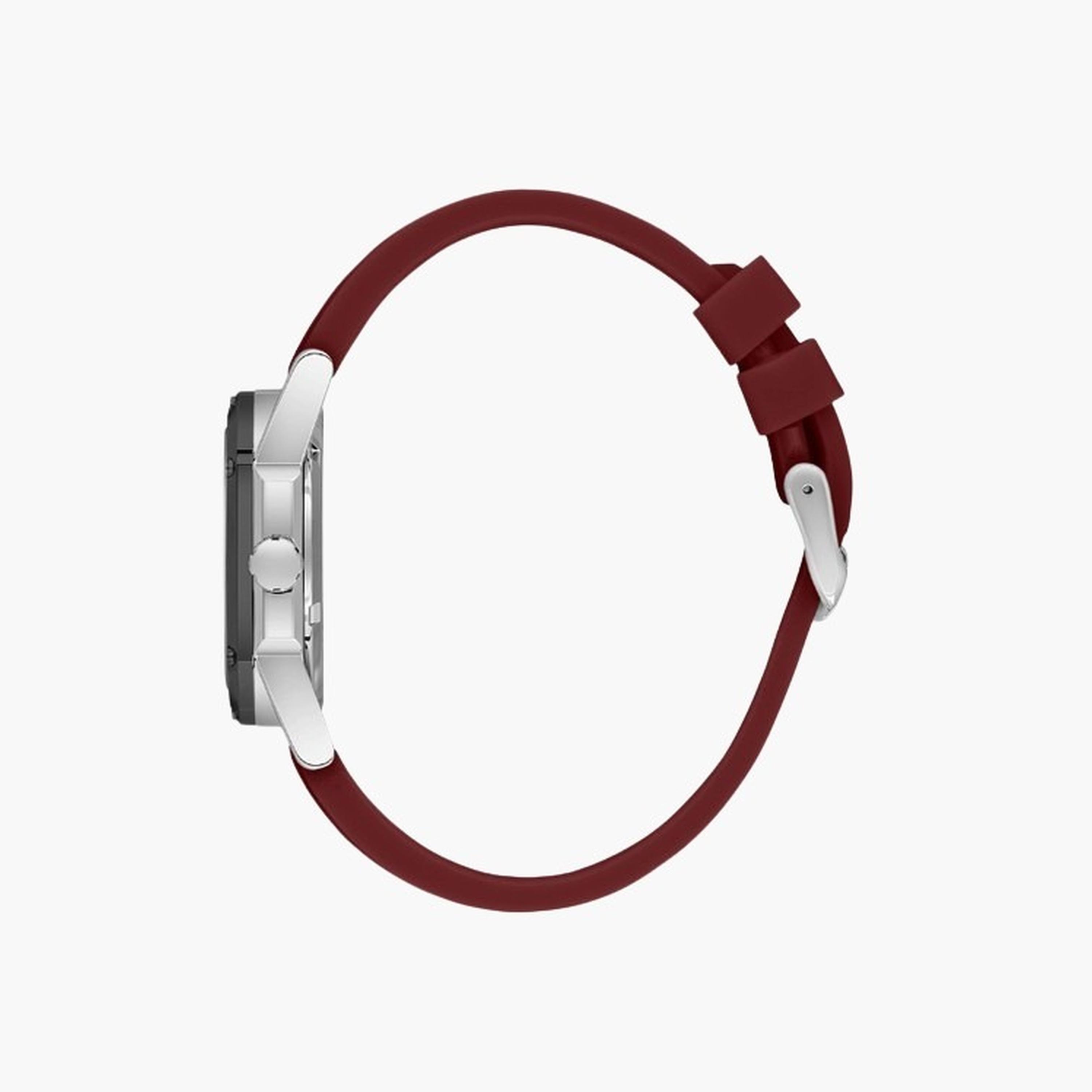 Lee Cooper Men's 37MM Red Chronograph Silicone Strap Watch | LC08061.388-men-watchesandjewellery-watches-image-2