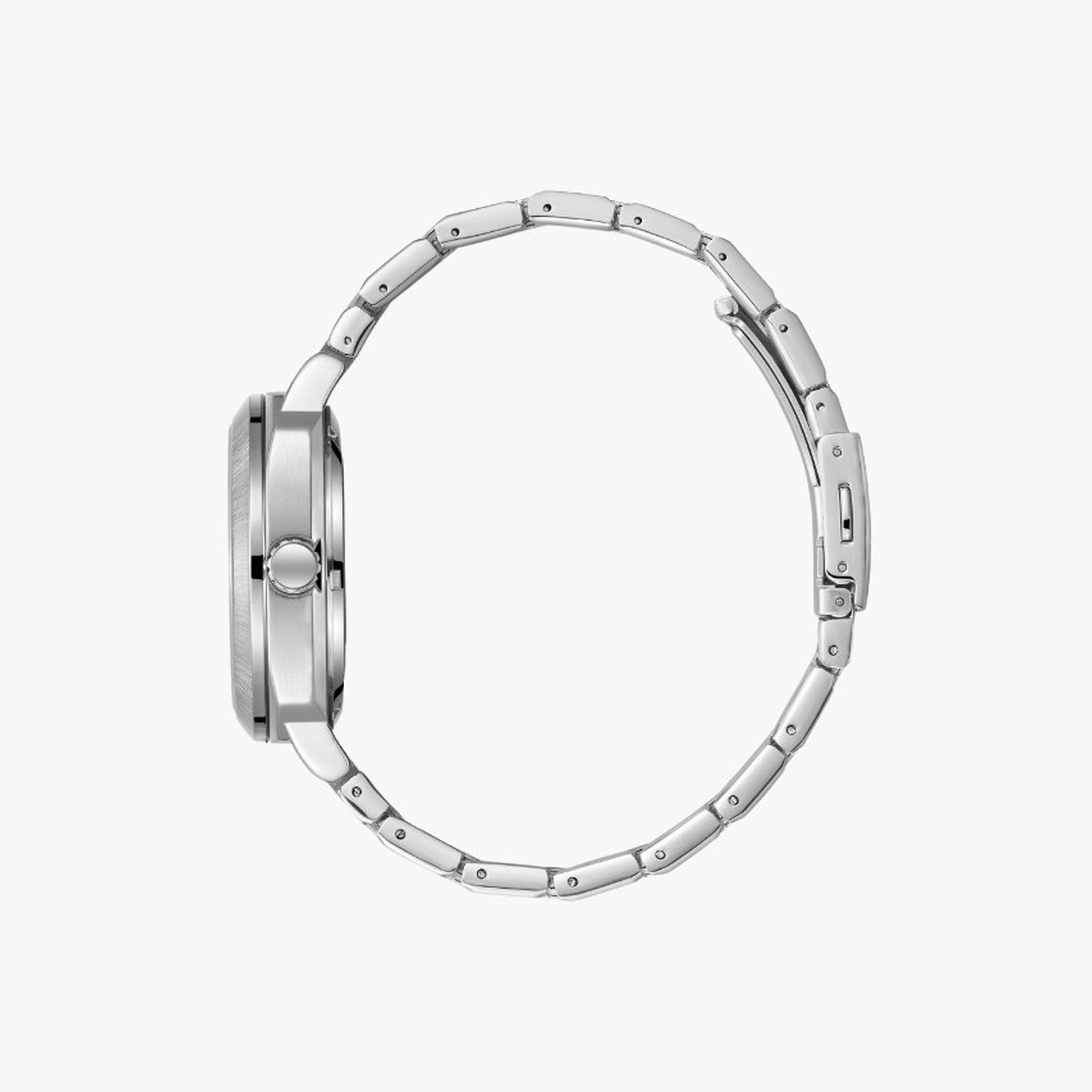 Lee Cooper Men's 41MM Silver Automatic Metal Strap Watch | LC08075.310-men-watchesandjewellery-watches-image-2