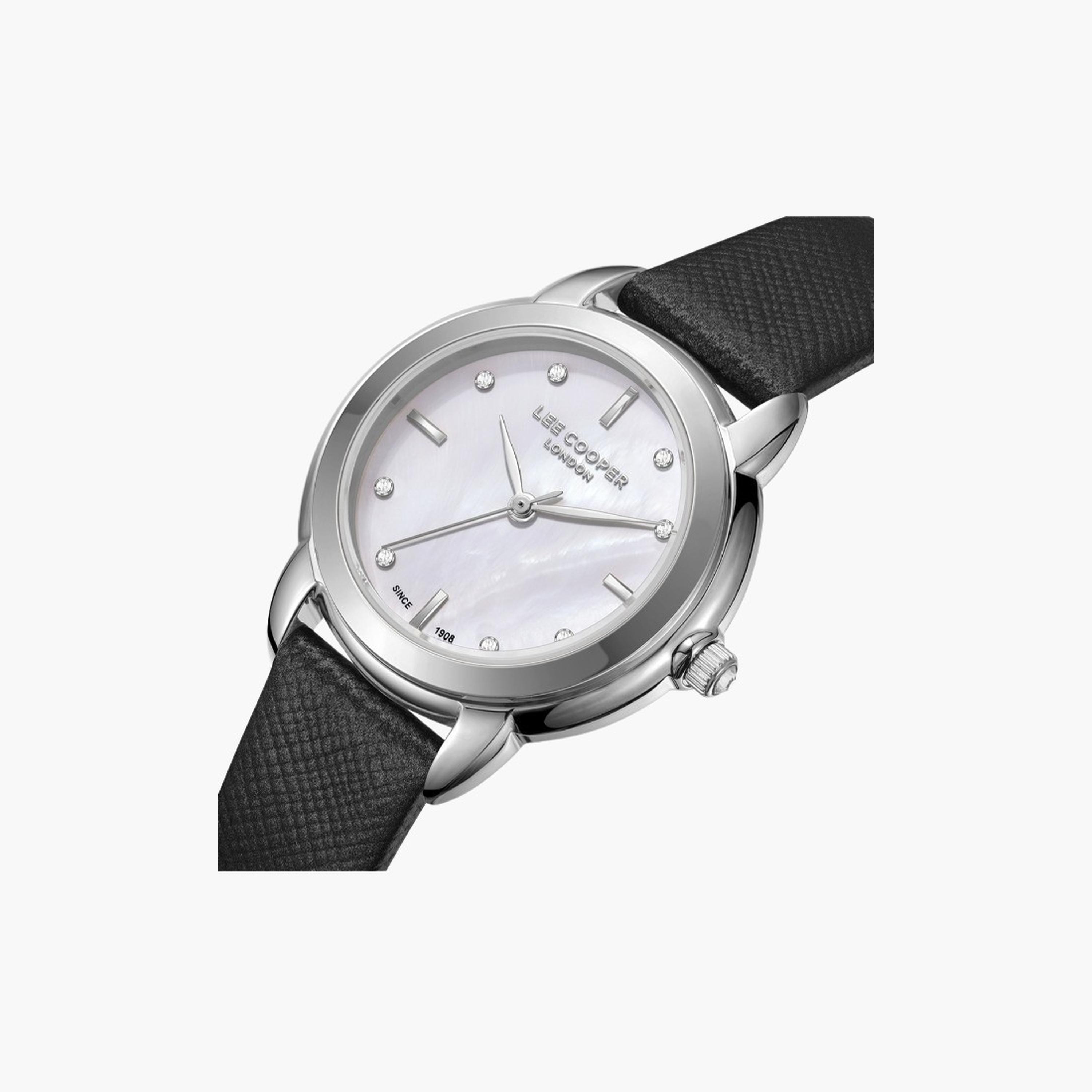 Lee Cooper Women's 32MM Black Analog Leather Strap Watch | LC08025.321-women-watchesandjewellery-watches-image-5