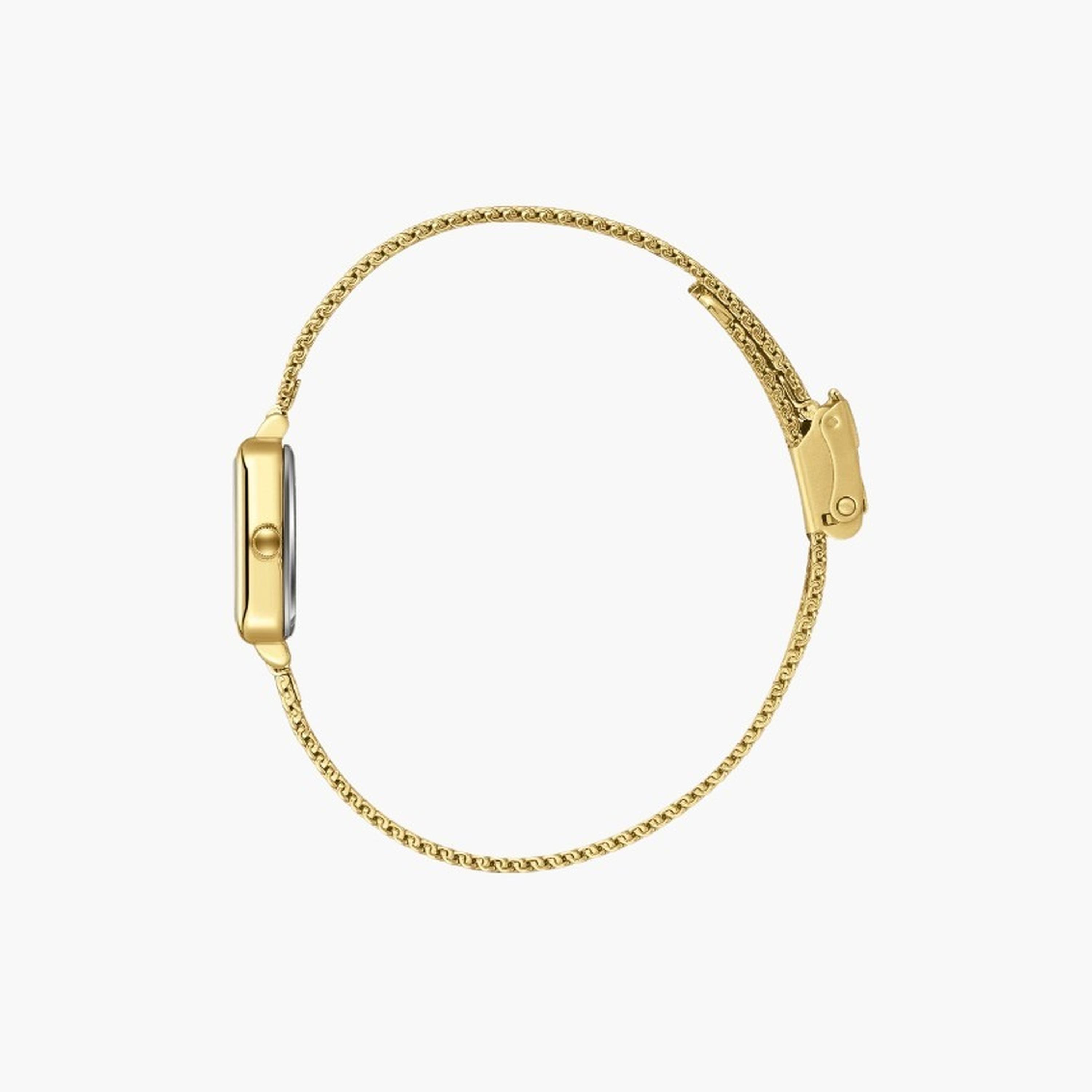 لي كوبر- ساعة نسائية 26 مم تناظرية سوار شبكي لون لؤلؤي-women-watchesandjewellery-watches-image-3