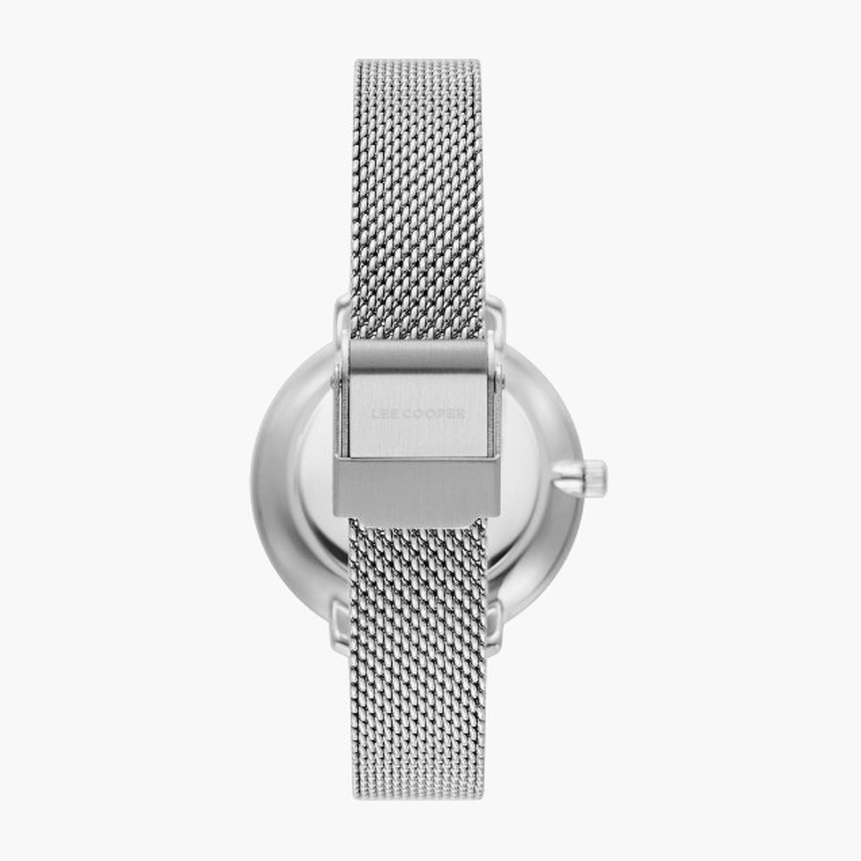 Lee Cooper Women's 33MM Silver Analog Mesh Strap Watch | LC08078.390-women-watchesandjewellery-watches-image-2