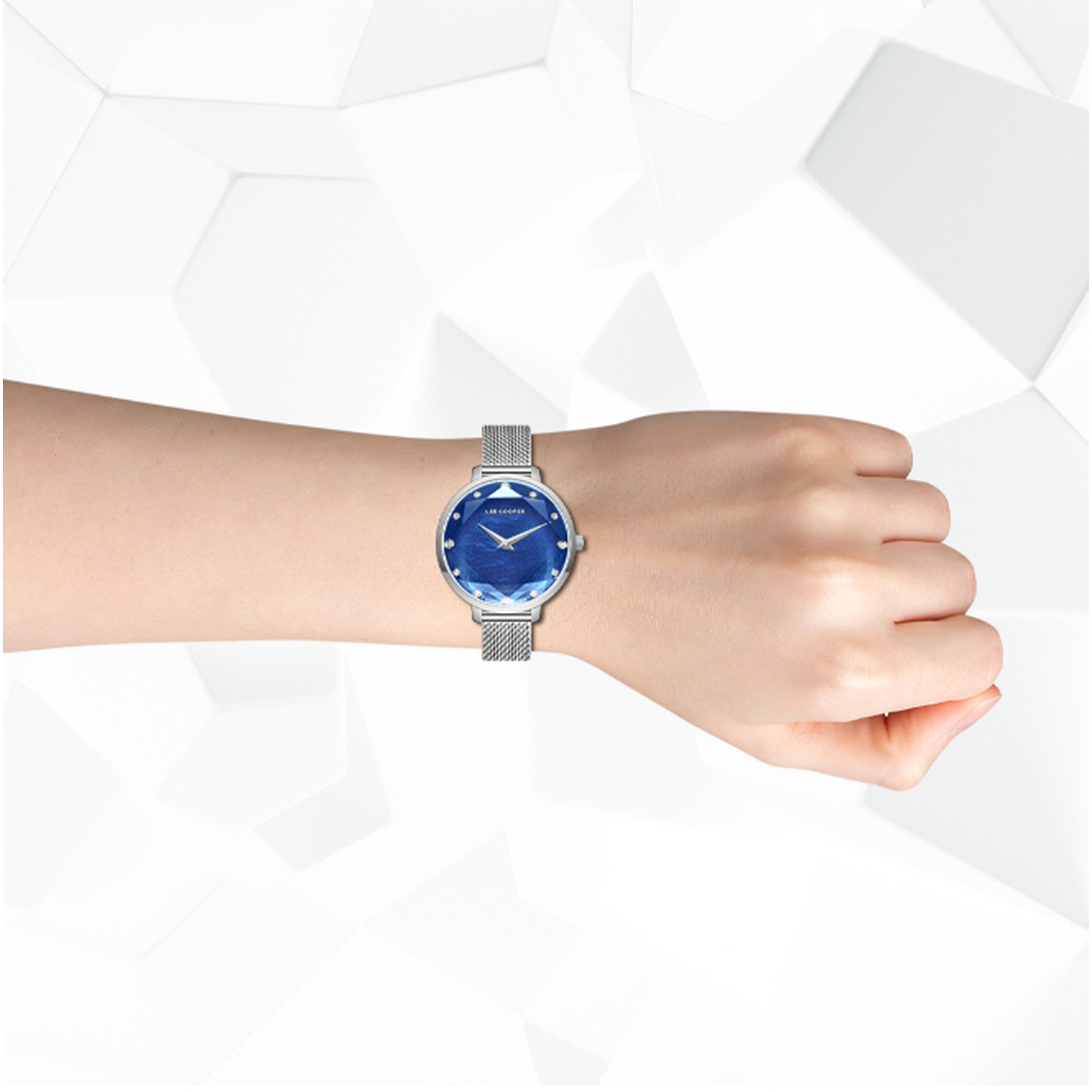 Lee Cooper Women's 33MM Silver Analog Mesh Strap Watch | LC08078.390-women-watchesandjewellery-watches-image-8