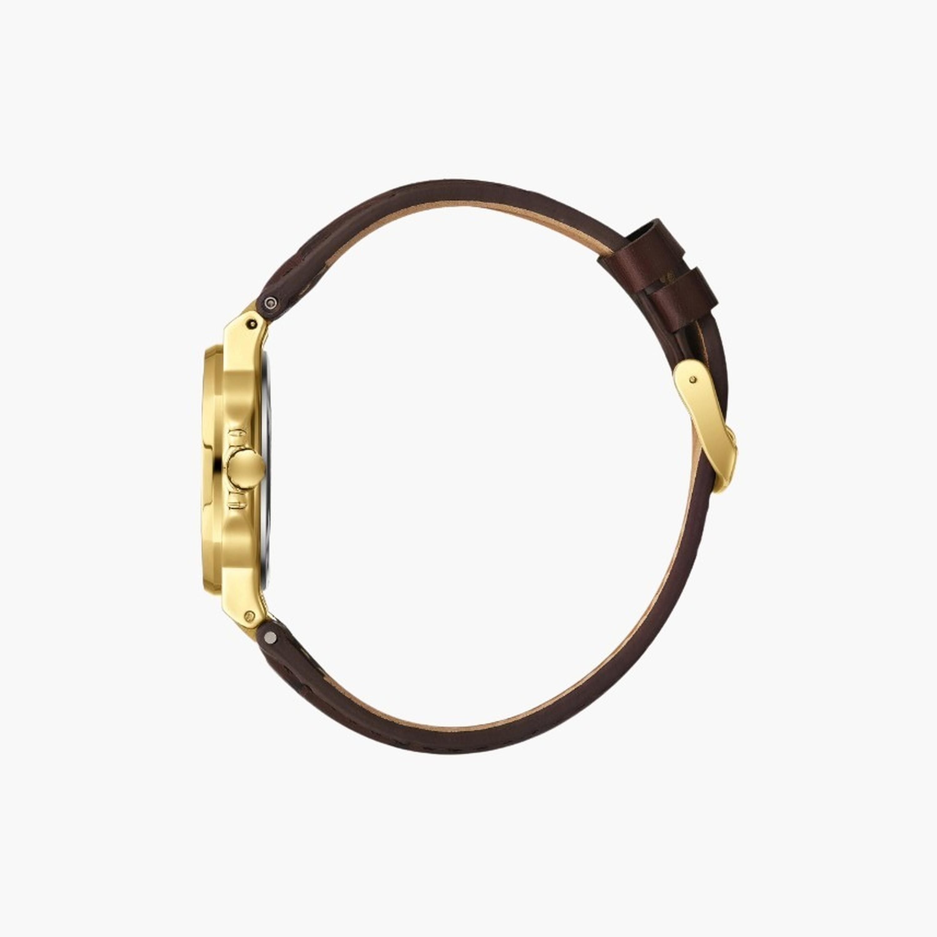 Lee Cooper Women's 35MM Brown Analog Leather Strap Watch | LC08107.134-women-watchesandjewellery-watches-image-3