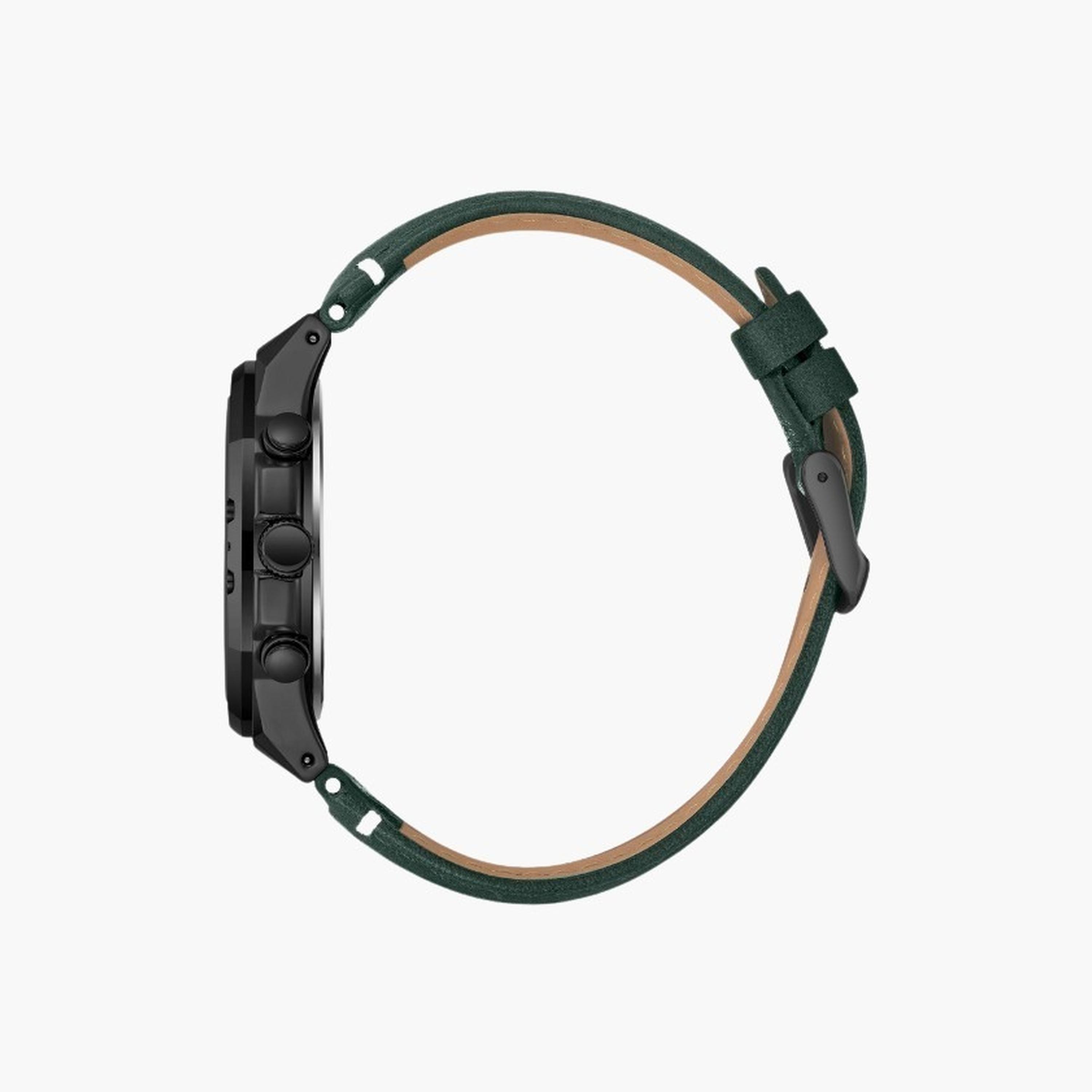 Lee Cooper Men's 43MM Green Chronograph Leather Strap Watch | LC07992.077-men-watchesandjewellery-watches-image-3