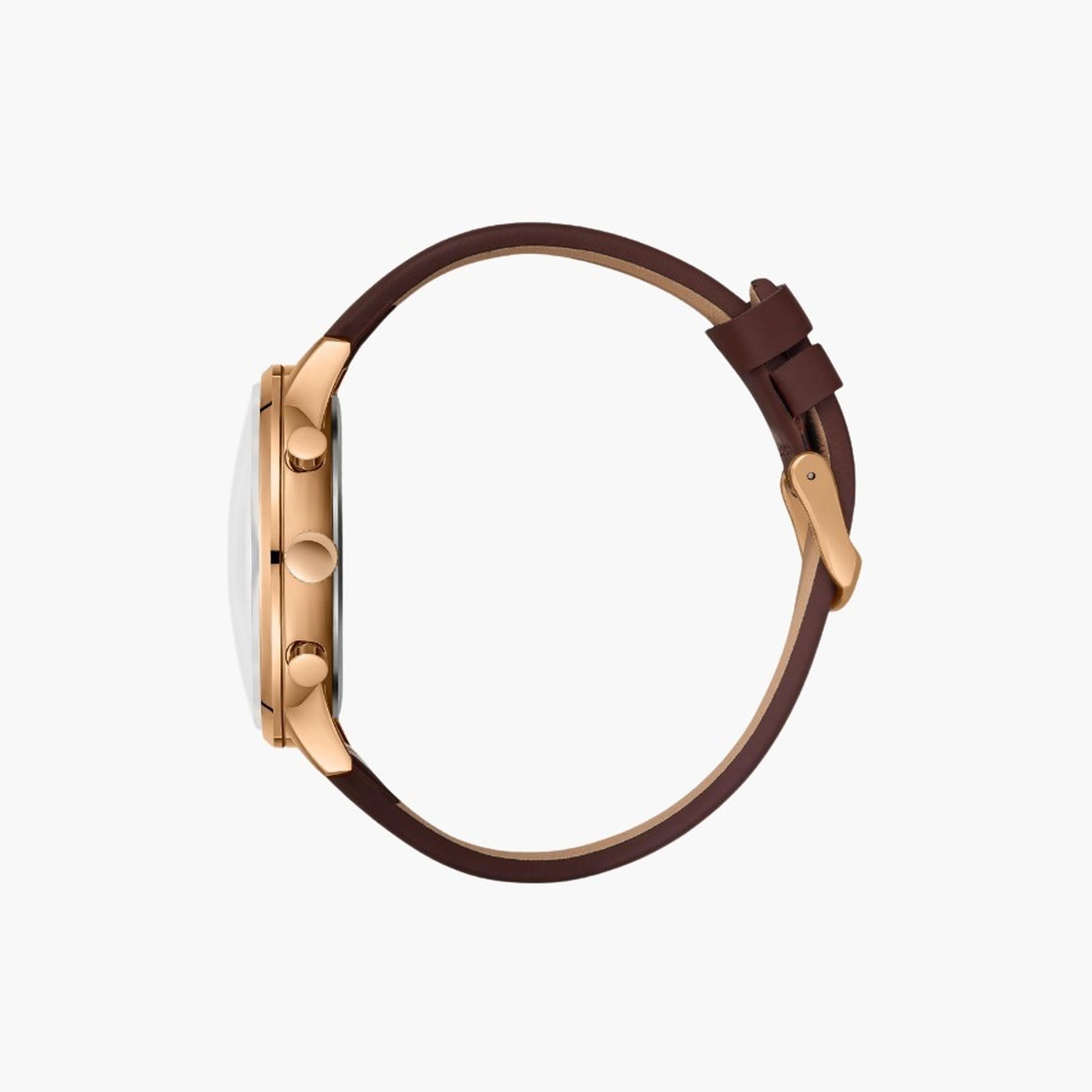 Lee Cooper Men's 45MM Brown Chronograph Leather Strap Watch | LC08043.494-men-watchesandjewellery-watches-image-3