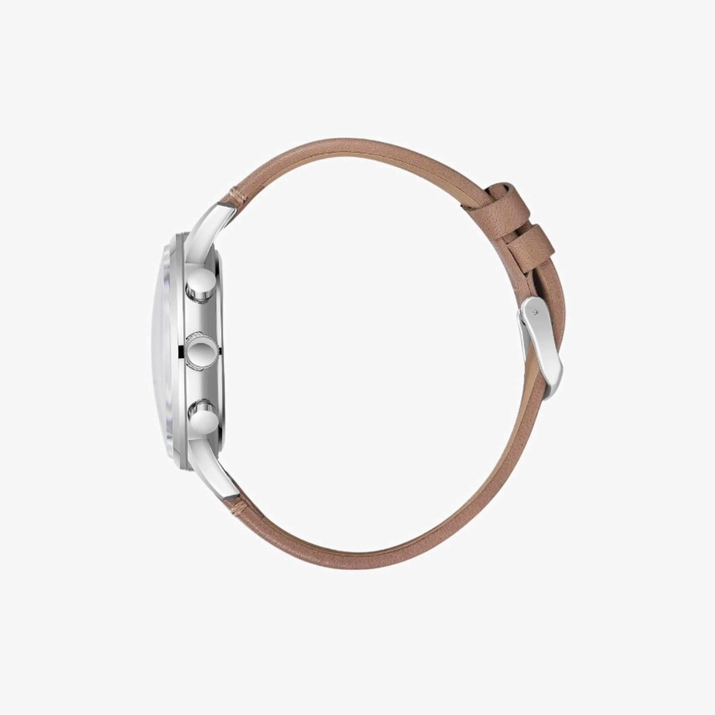 لي كوبر- ساعة رجالية كرونوغراف سوار جلدي لون أخضر غامق-men-watchesandjewellery-watches-image-3