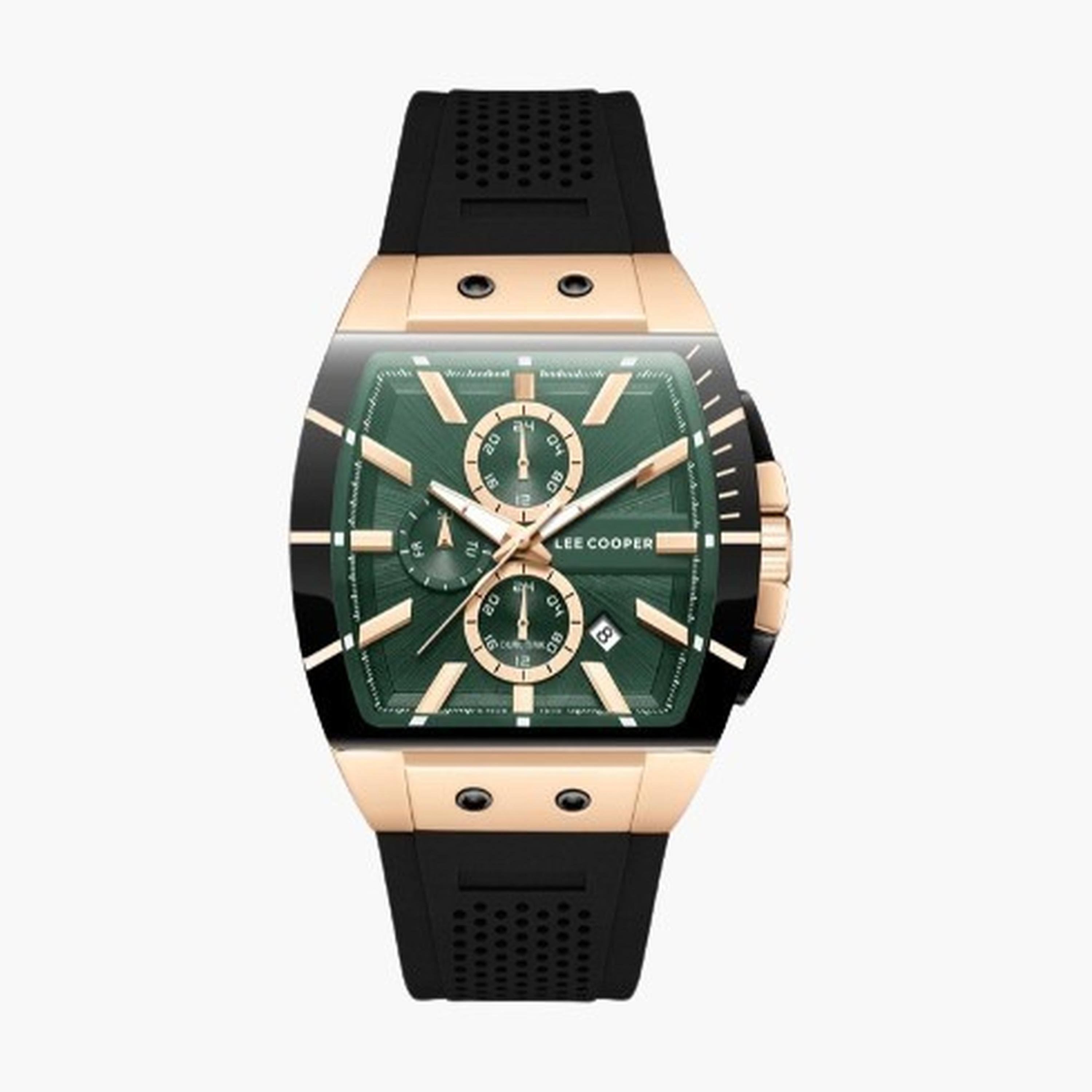 لي كوبر- ساعة رجالية 52 مم كرونوغراف سوار سيليكون لون أسود-men-watchesandjewellery-watches-image-9