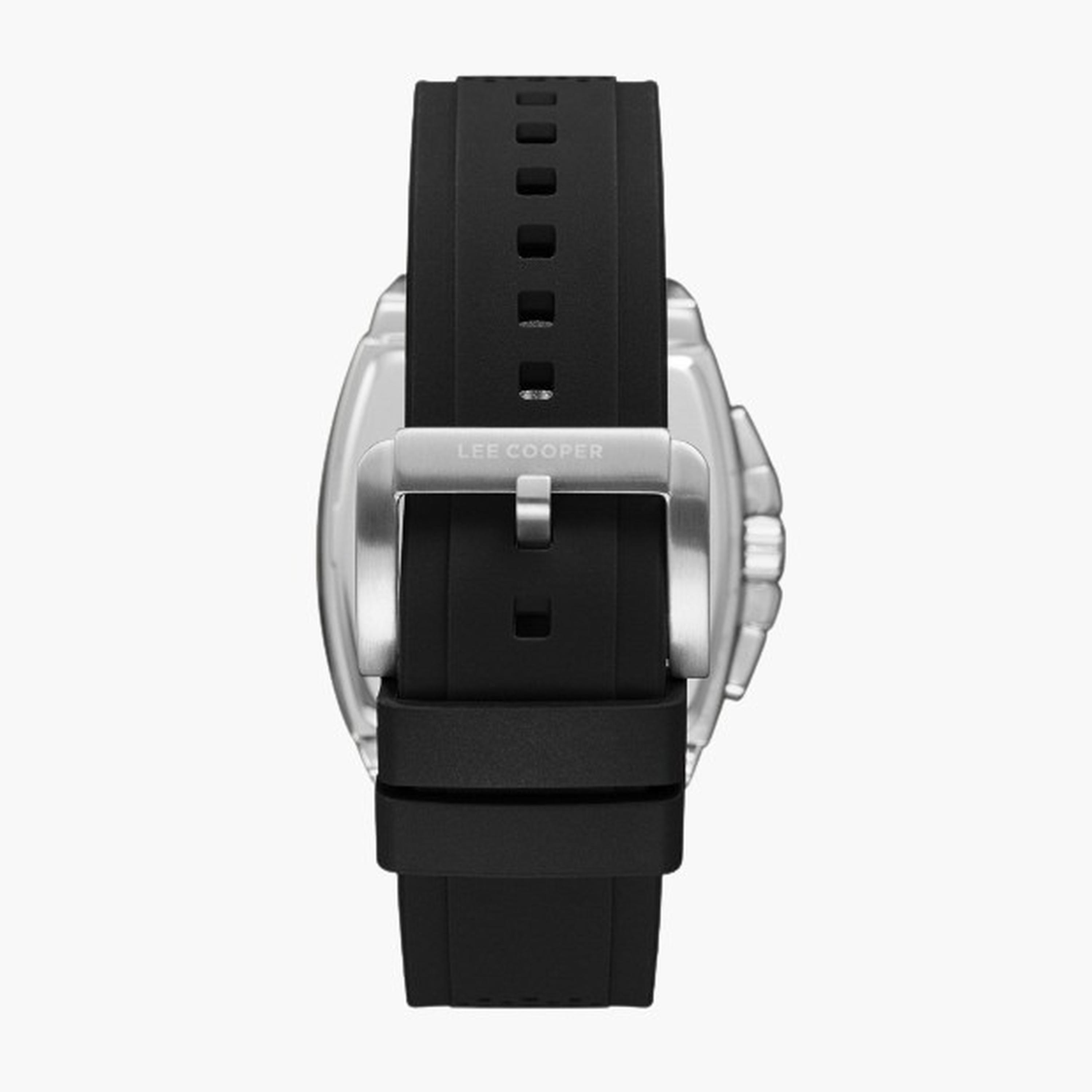 لي كوبر- ساعة رجالية 52 مم كرونوغراف سوار سيليكون لون أسود-men-watchesandjewellery-watches-image-2