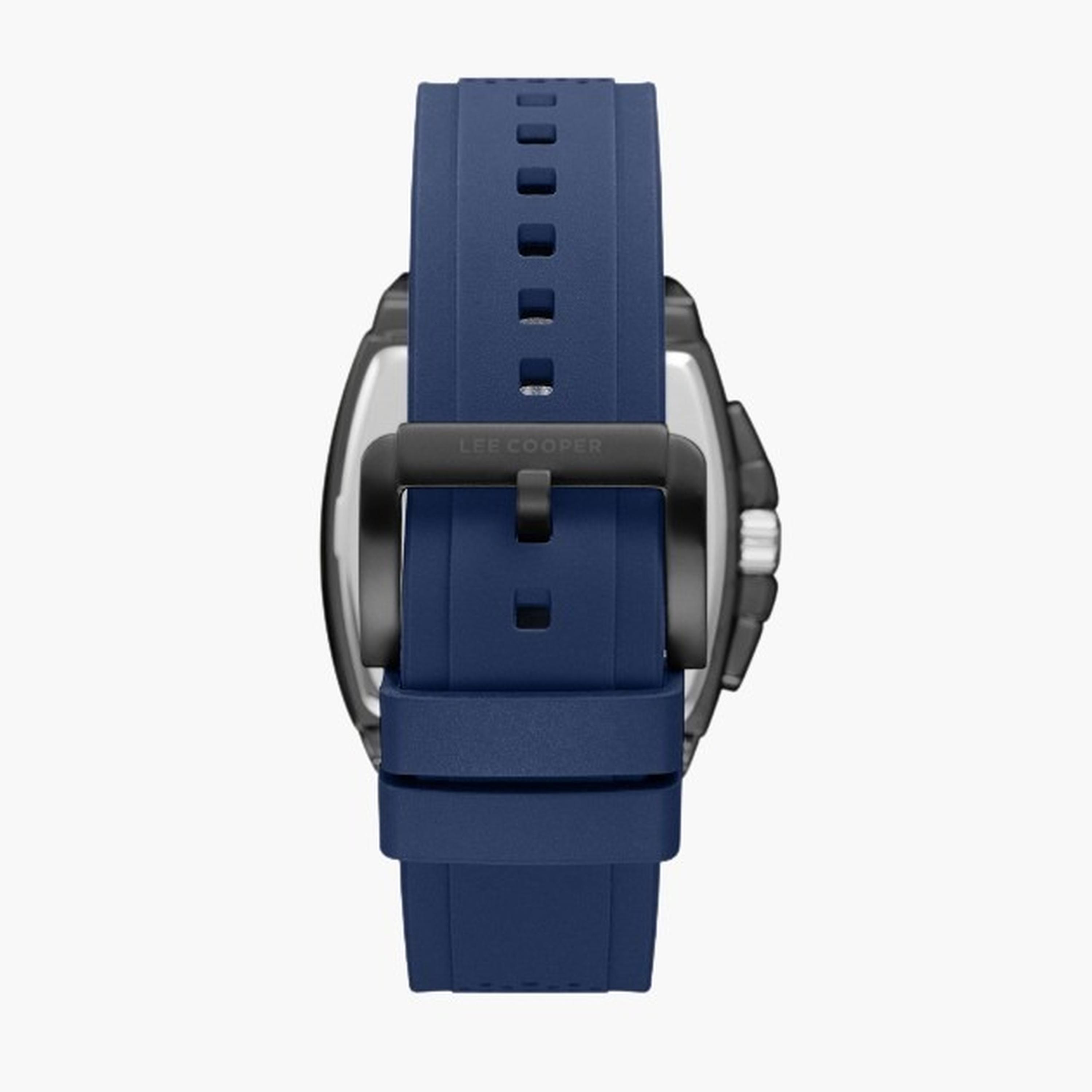 Lee Cooper Men's 52MM Blue Chronograph Silicone Strap Watch | LC08081.099-men-watchesandjewellery-watches-image-2