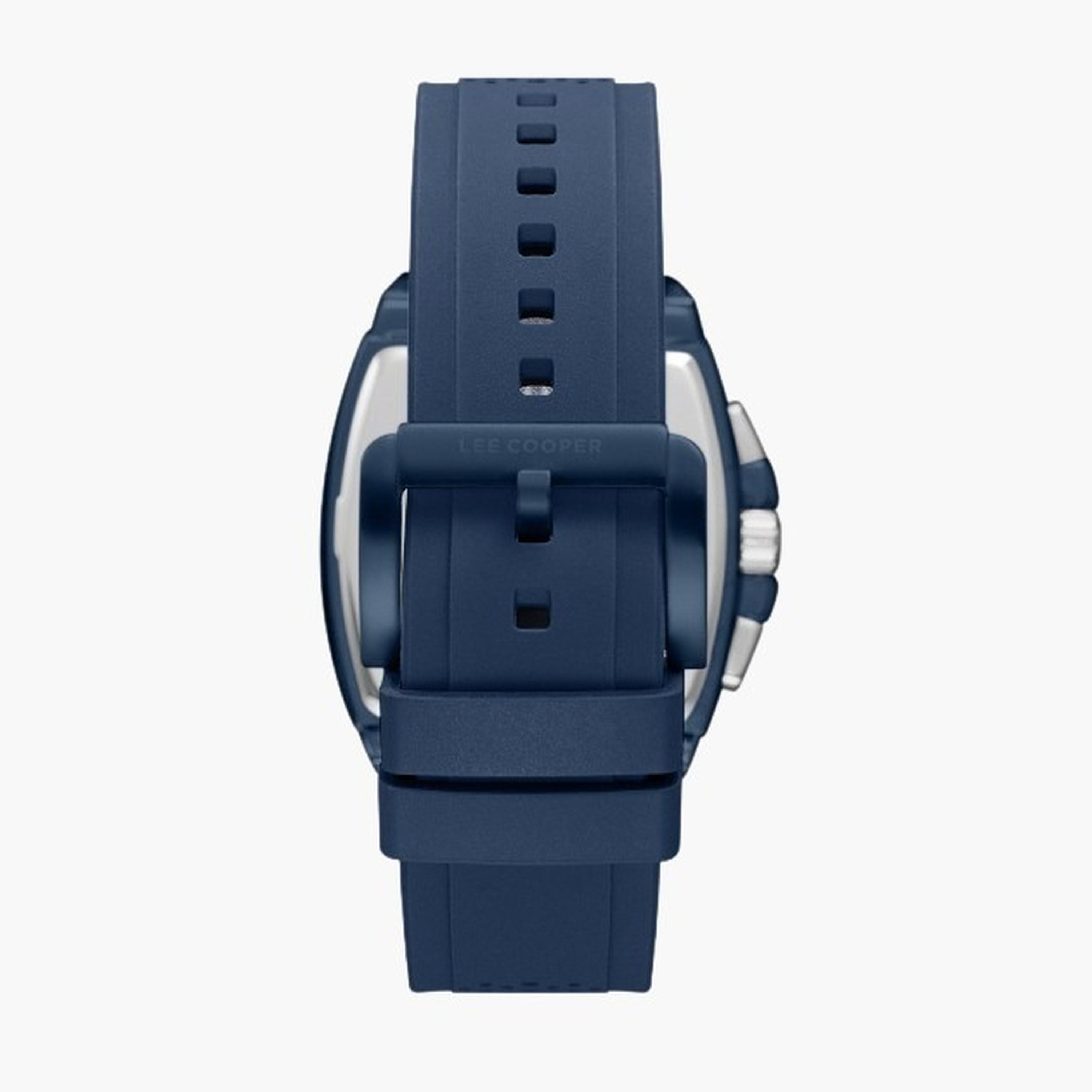 Lee Cooper Men's 52MM Blue Chronograph Silicone Strap Watch | LC08081.999-men-watchesandjewellery-watches-image-2