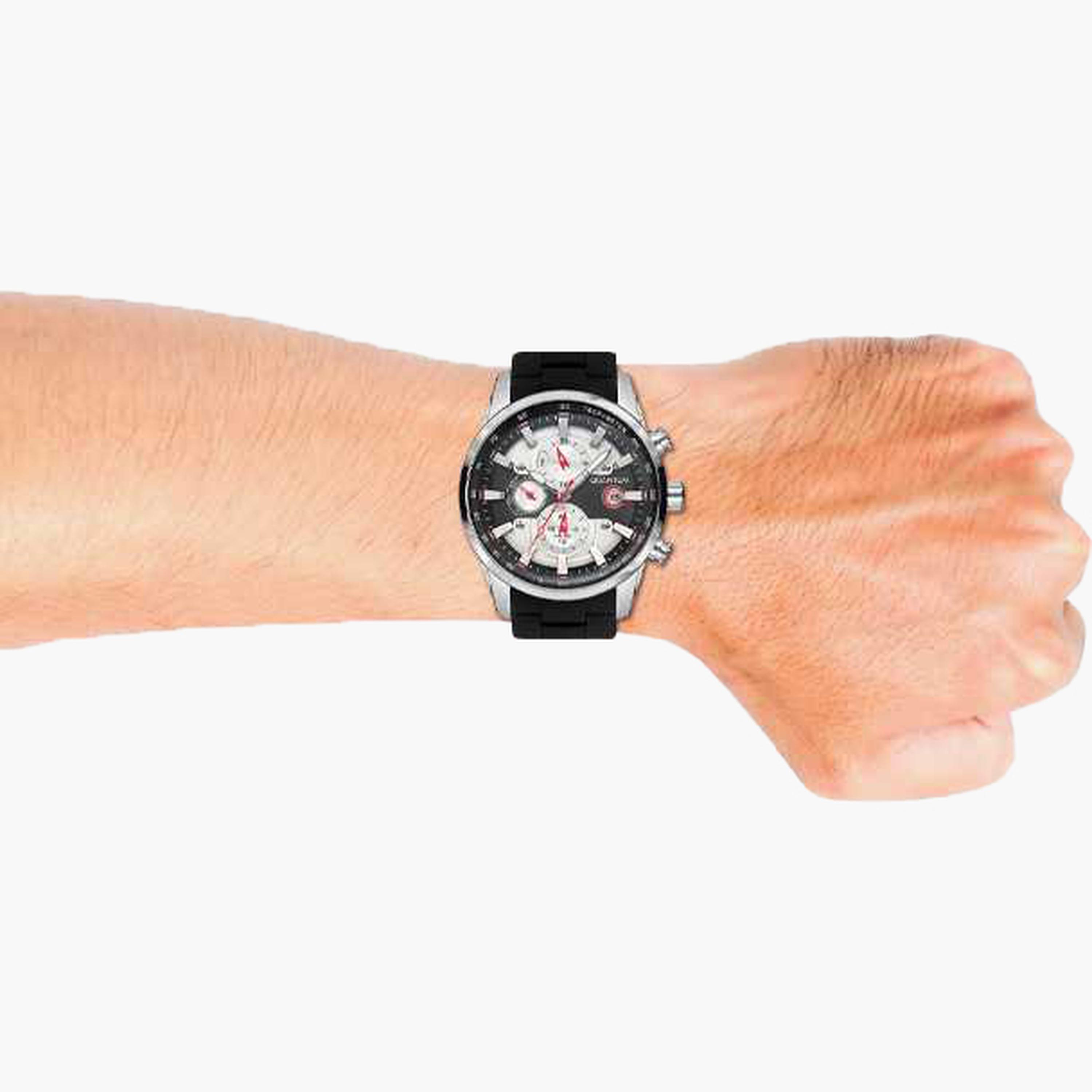 Quantum Men's 47MM Black Chronograph Silicone Strap Watch | ADG678.331-men-watchesandjewellery-watches-image-8