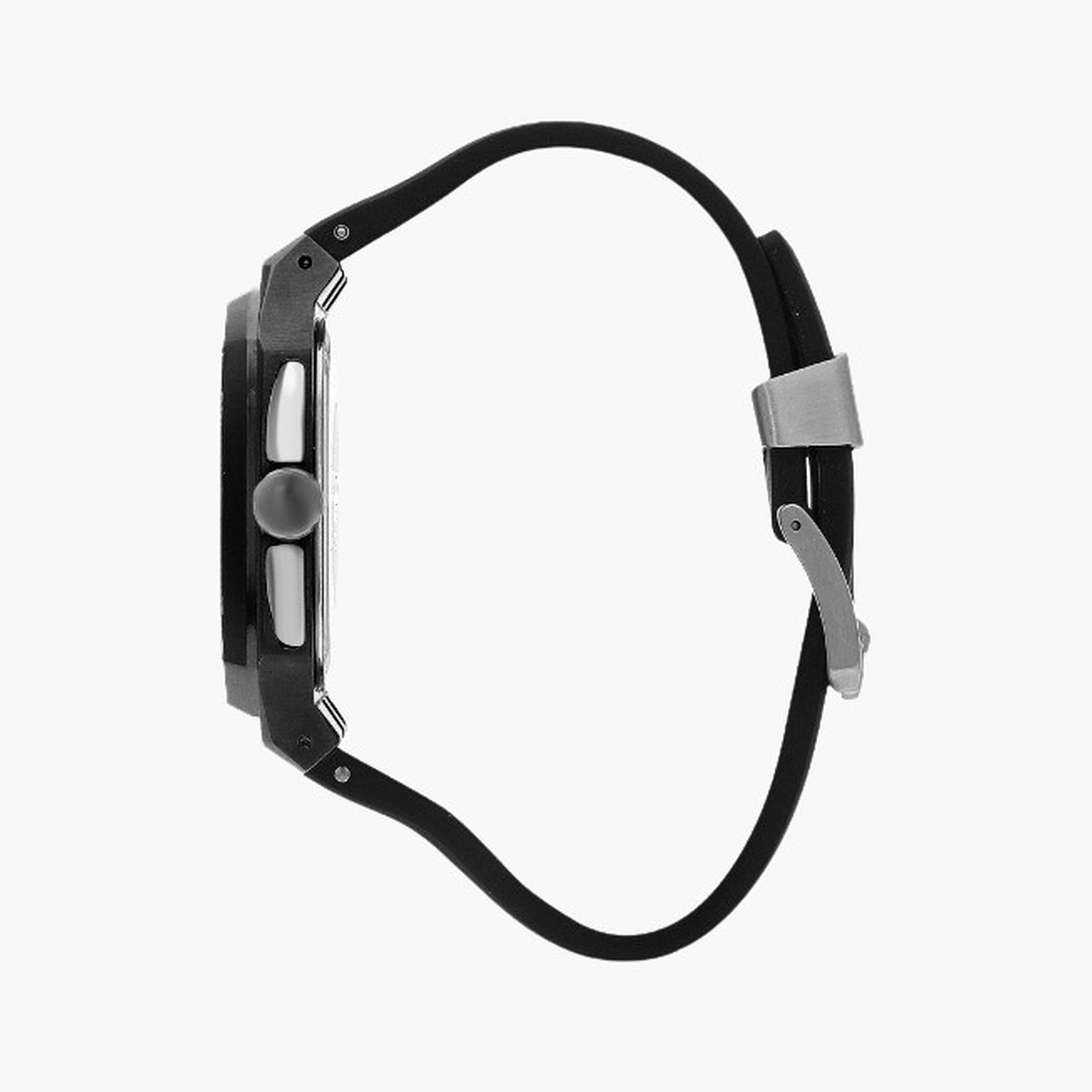 كوانتوم- ساعة رجالية 44 مم كرونوغراف سوار سيليكون لون أسود-men-watchesandjewellery-watches-image-2