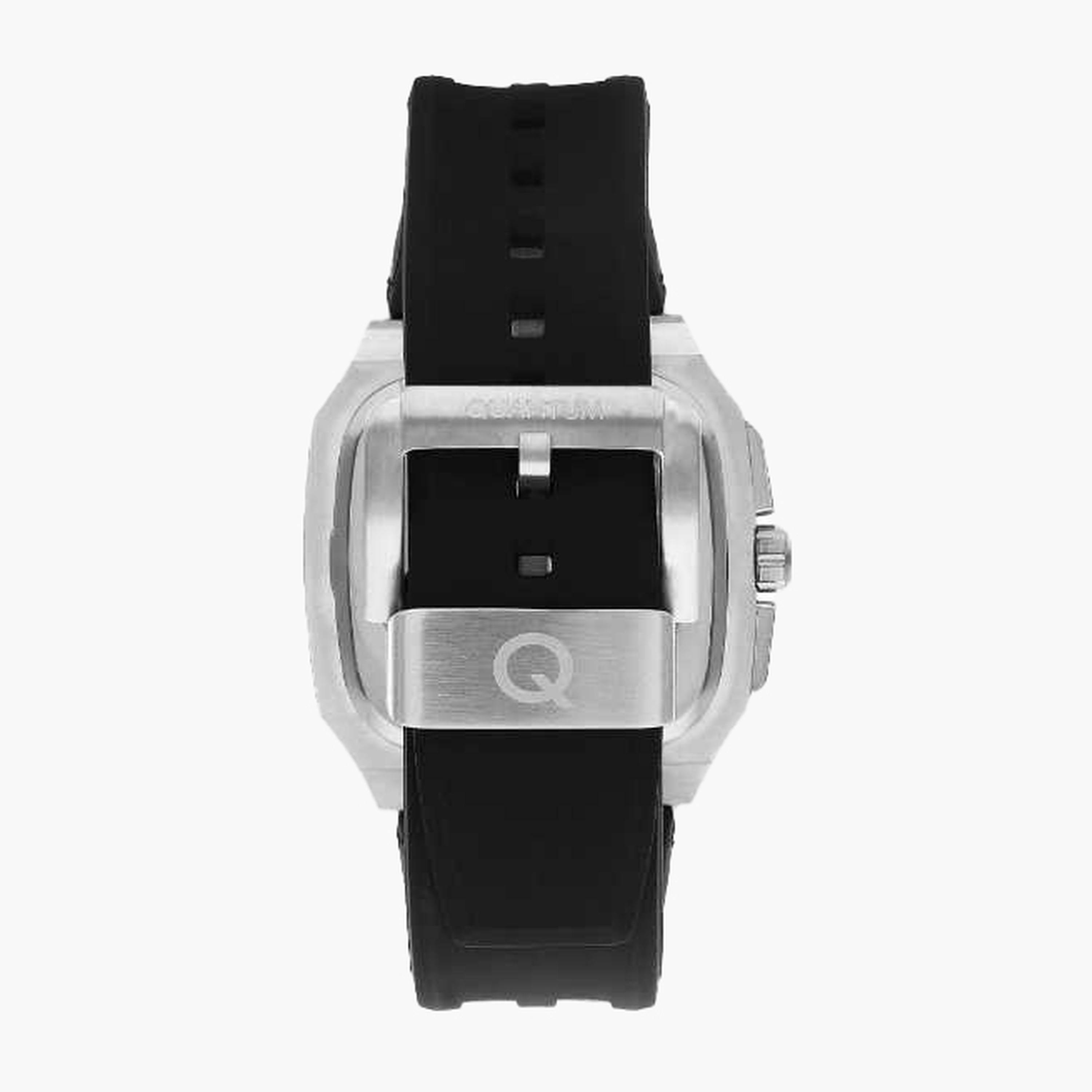 Quantum Men's 44MM Black Chronograph Silicone Strap Watch | HNG1033.351-men-watchesandjewellery-watches-image-3
