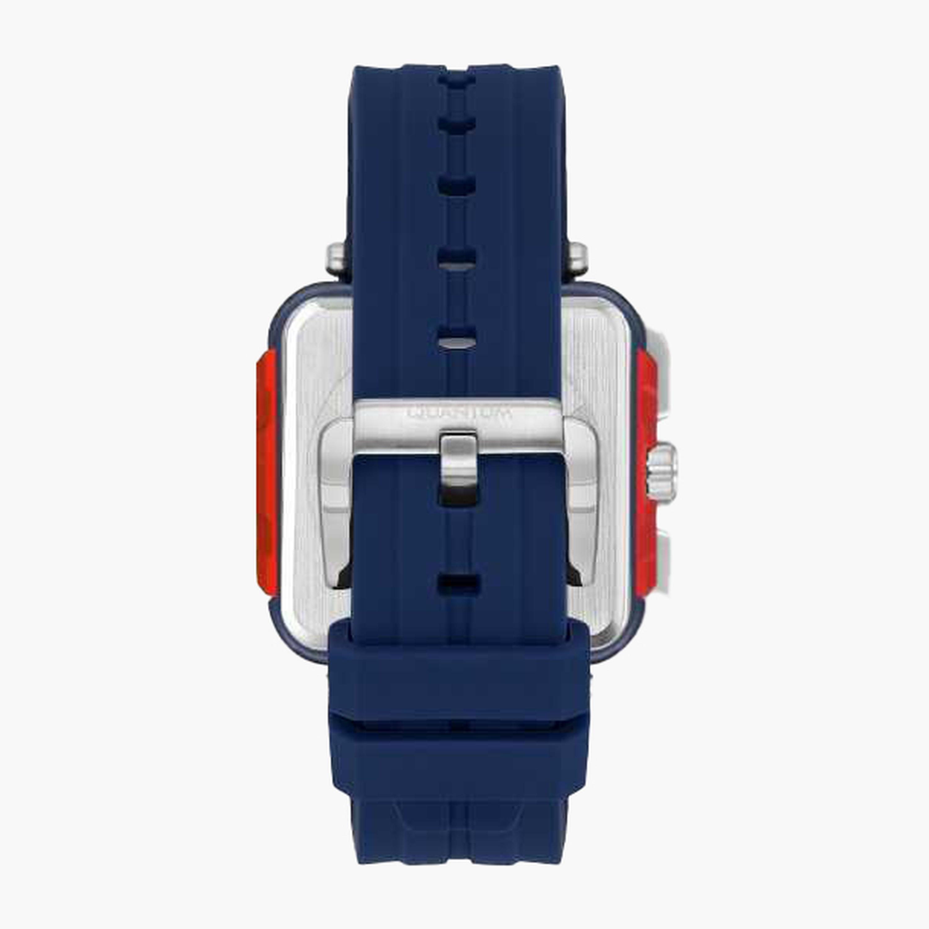 كوانتوم- ساعة رجالية 45 مم كرونوغراف سوار سيليكون لون أزرق-men-watchesandjewellery-watches-image-3