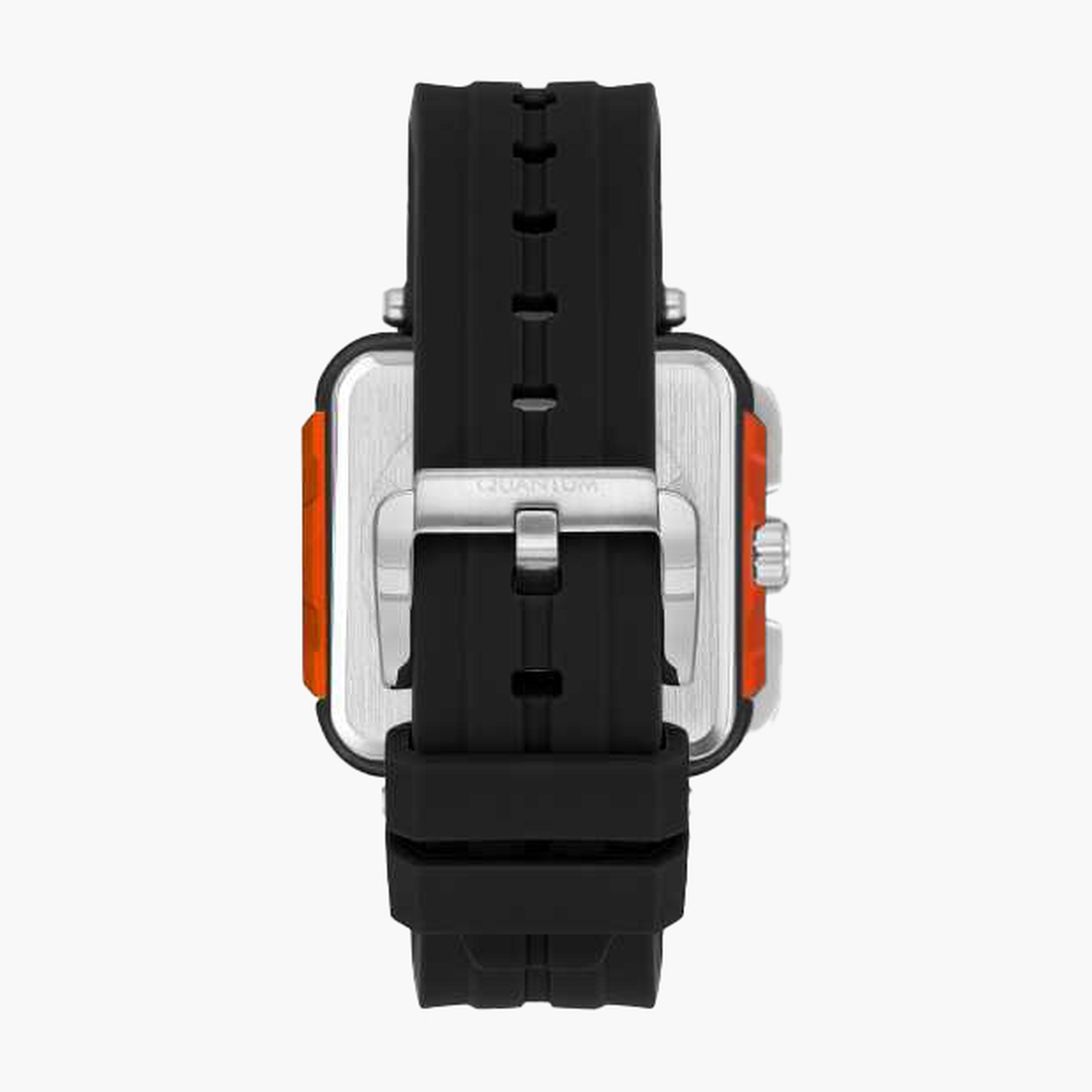 Quantum Men's 45MM Black Chronograph Silicone Strap Watch | PWG1102.651-men-watchesandjewellery-watches-image-3