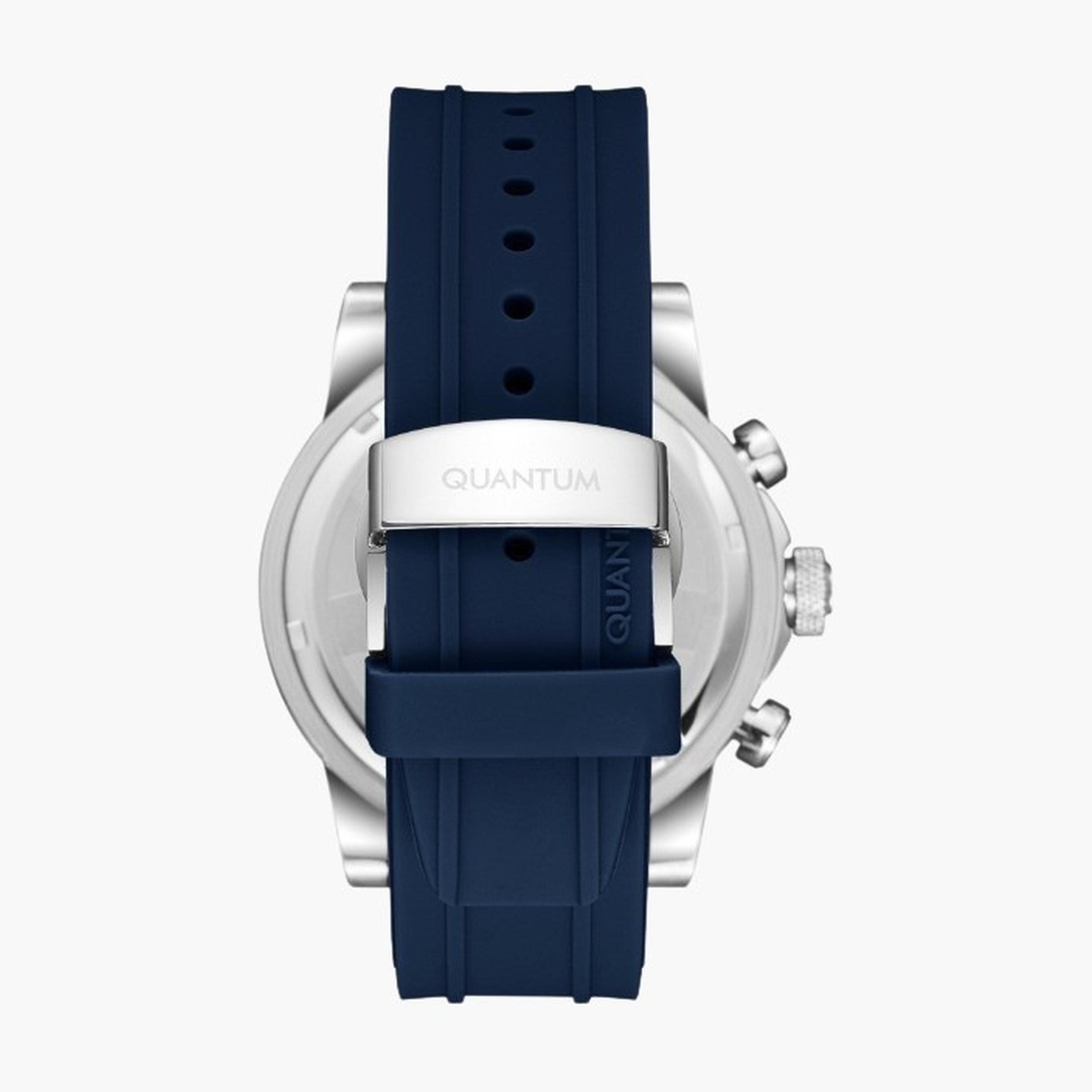 Quantum Men's 45MM Blue Chronograph Silicone Strap Watch | PWG1126.359-men-watchesandjewellery-watches-image-3