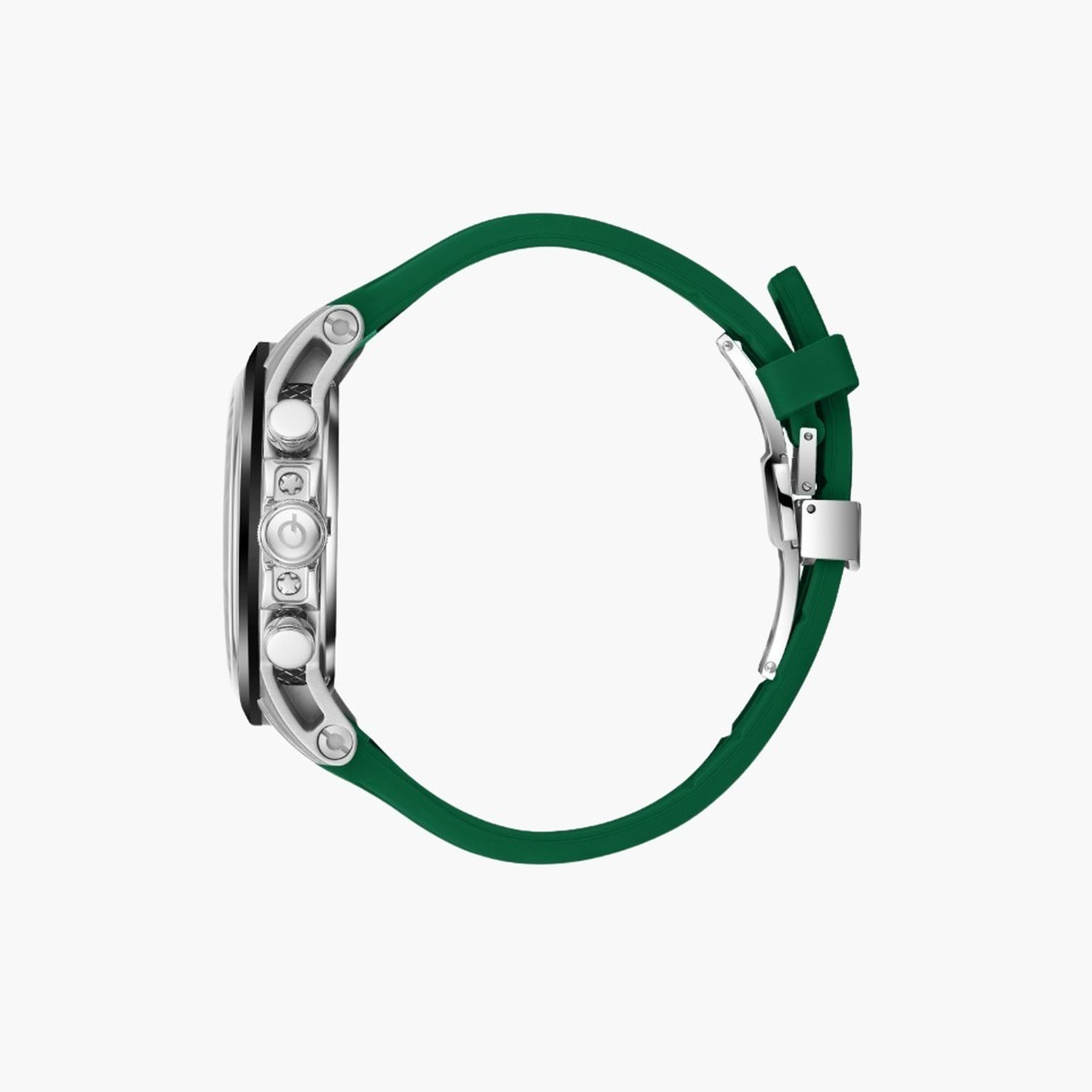 كوانتوم- ساعة رجالية 45 مم كرونوغراف سوار سيليكون لون بندقي-men-watchesandjewellery-watches-image-4