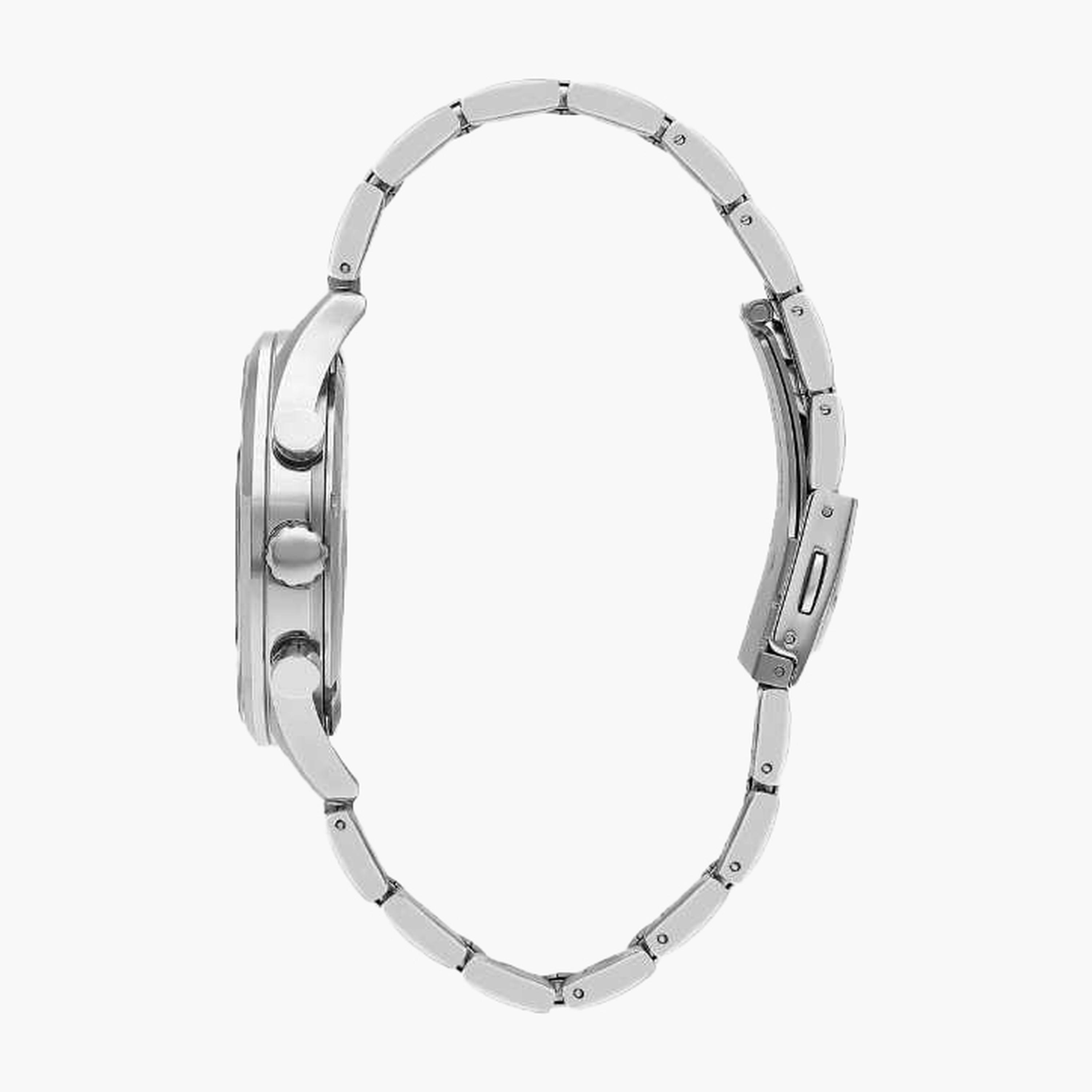 سلازنغر- ساعة رجالية 43 مم كرونوغراف سوار معدني لون أخضر-men-watchesandjewellery-watches-image-2