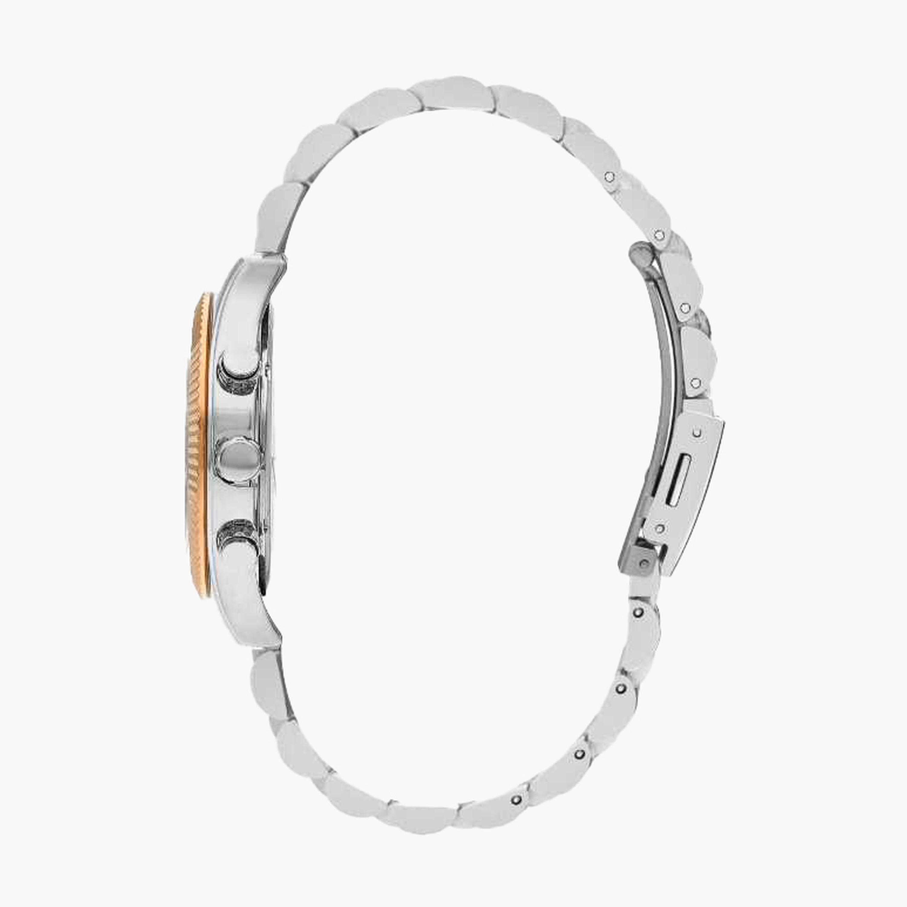 سلازنغر- ساعة رجالية 45 مم كرونوغراف سوار معدني لون رمادي-men-watchesandjewellery-watches-image-2