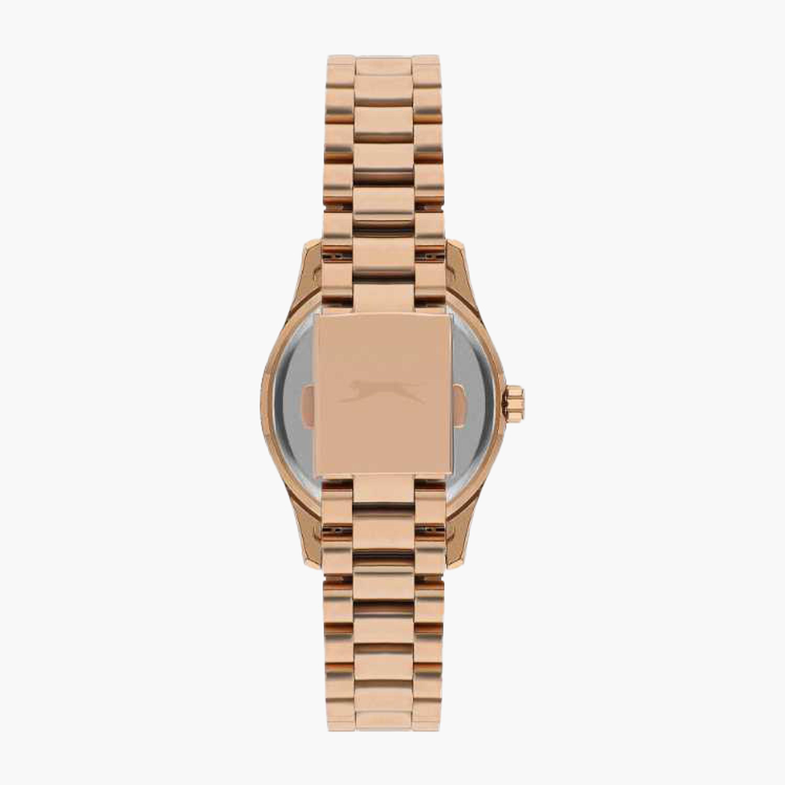 Slazenger Women's 34MM Pink Chronograph Metal Strap Watch | SL.9.2317.4.05-women-watchesandjewellery-watches-image-3