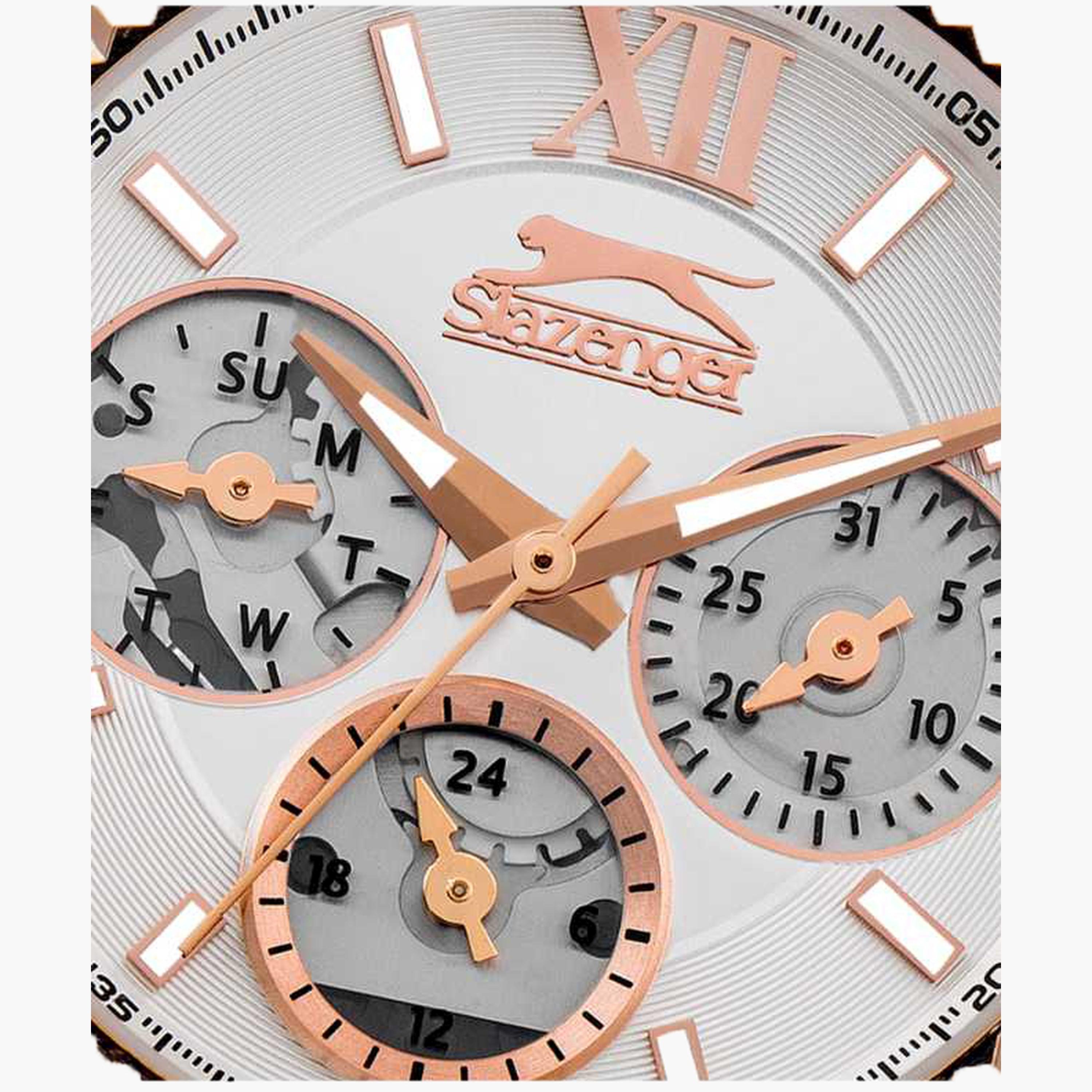 Slazenger Women's 34MM Pink Chronograph Metal Strap Watch | SL.9.2317.4.05-women-watchesandjewellery-watches-image-5