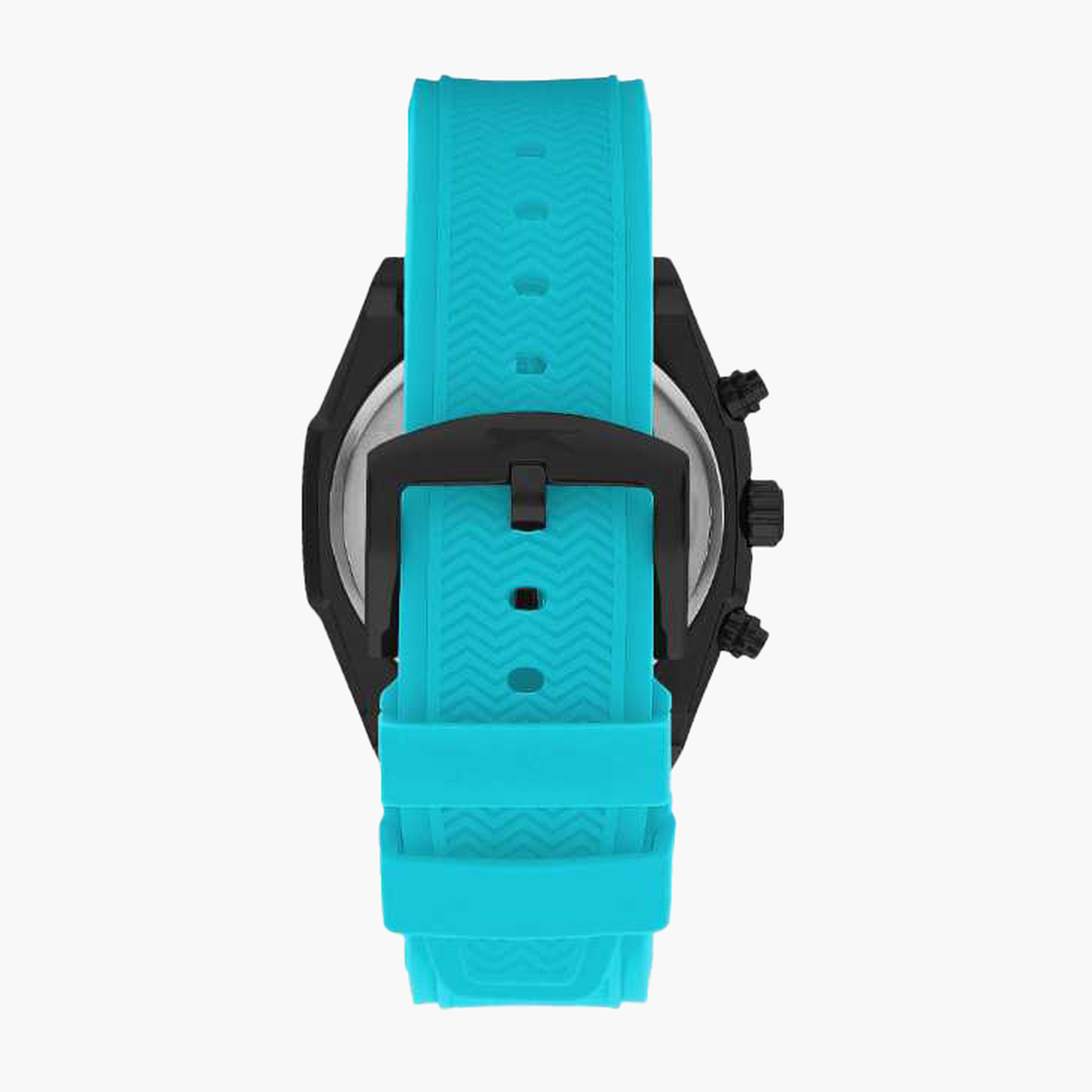 سلازنغر- ساعة رجالية 45 مم كرونوغراف سوار سيليكون لون أسود-men-watchesandjewellery-watches-image-3
