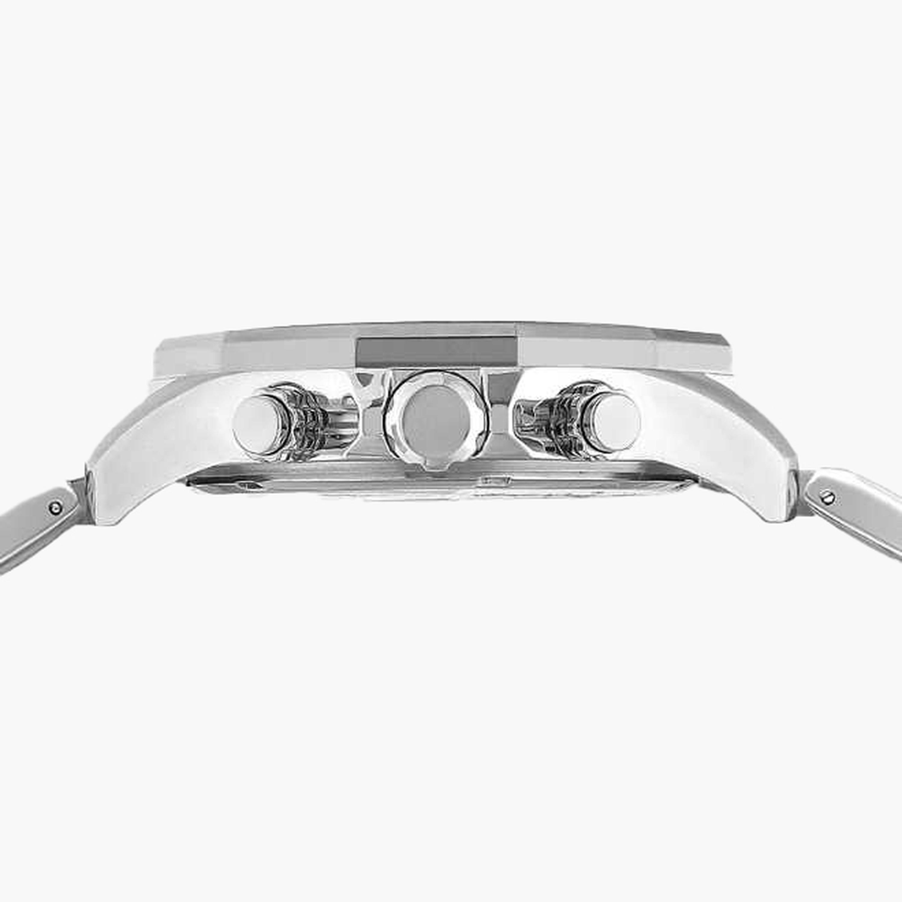 سلازنغر- ساعة رجالية 44 مم كرونوغراف سوار معدني لون أسود-men-watchesandjewellery-watches-image-4