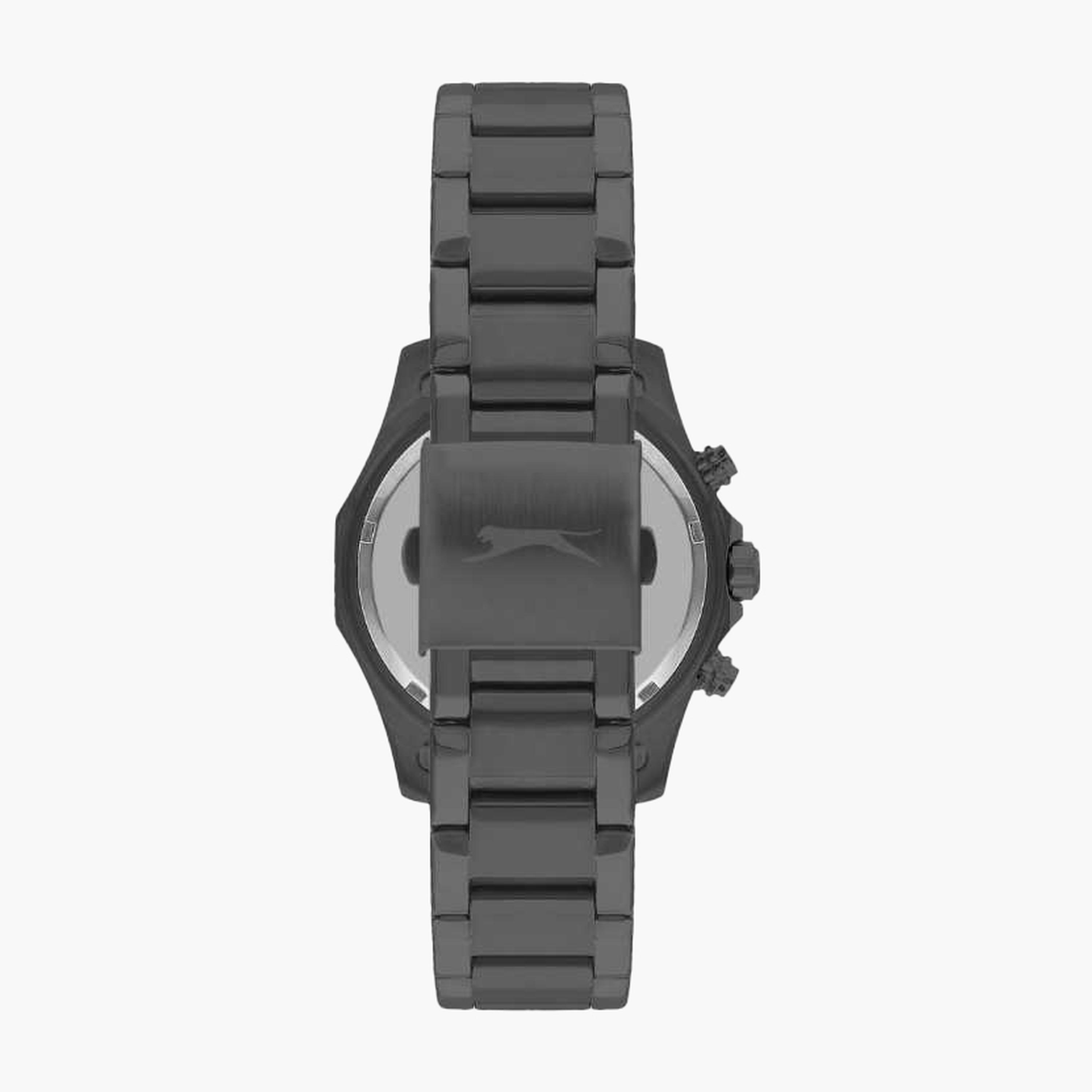 Slazenger Men's 44MM Grey Chronograph Metal Strap Watch | SL.9.2297.2.04-men-watchesandjewellery-watches-image-3